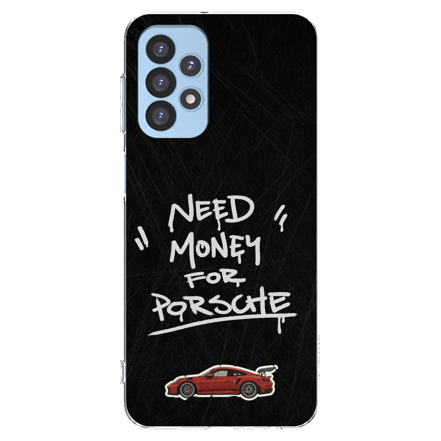 Picasee átlátszó szilikon tok az alábbi mobiltelefonokra Samsung Galaxy A23 A235F 4G - Dark Racer