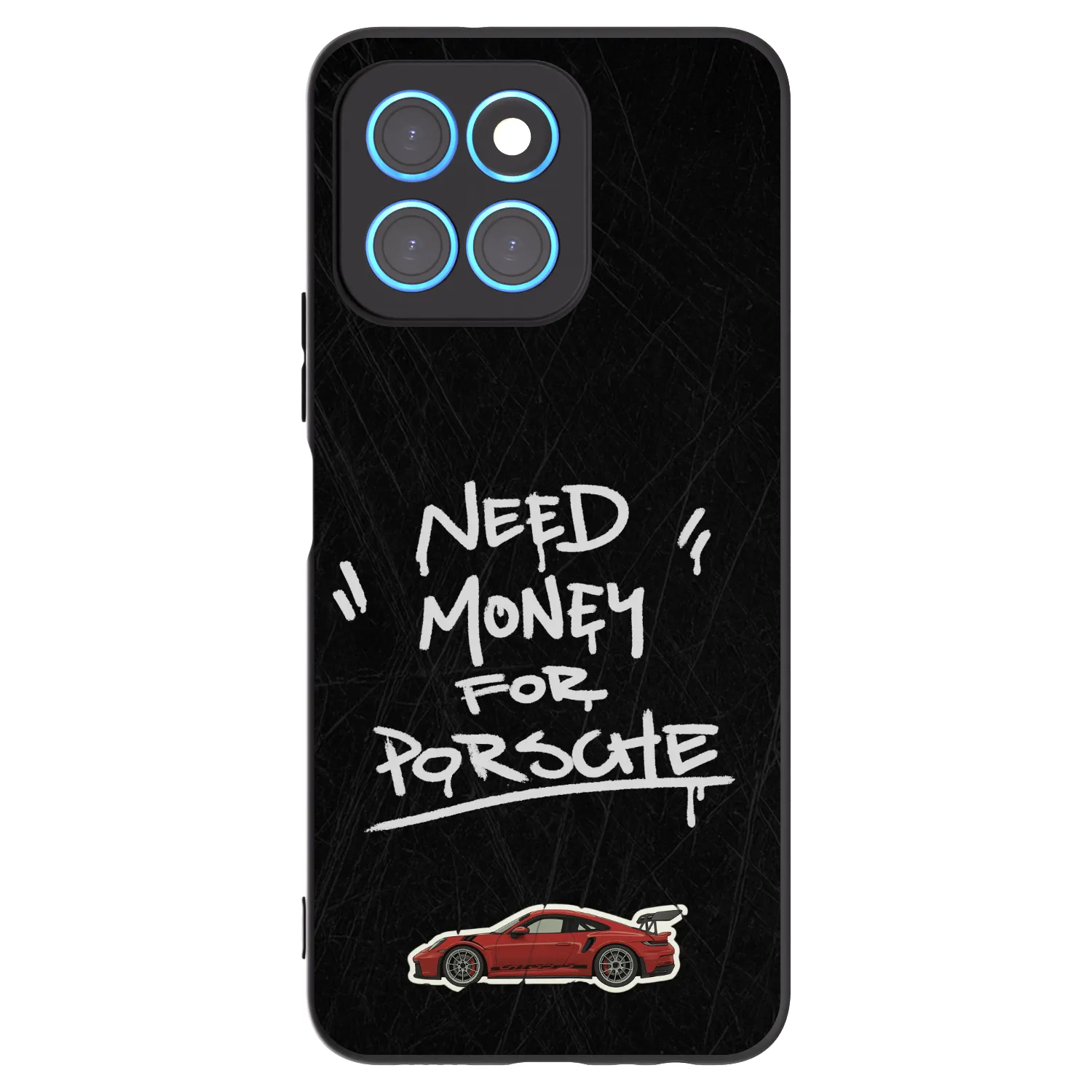 Picasee fekete szilikon tok az alábbi mobiltelefonokra Honor X6 - Dark Racer