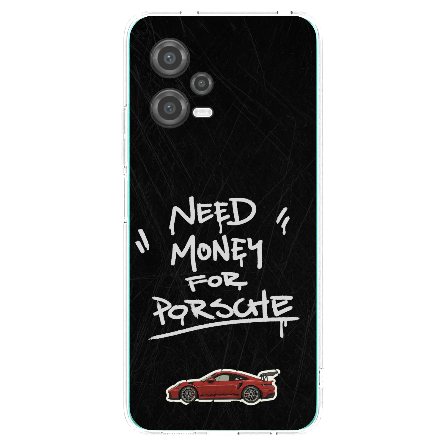 Picasee átlátszó szilikon tok az alábbi mobiltelefonokra Xiaomi Poco X5 - Dark Racer