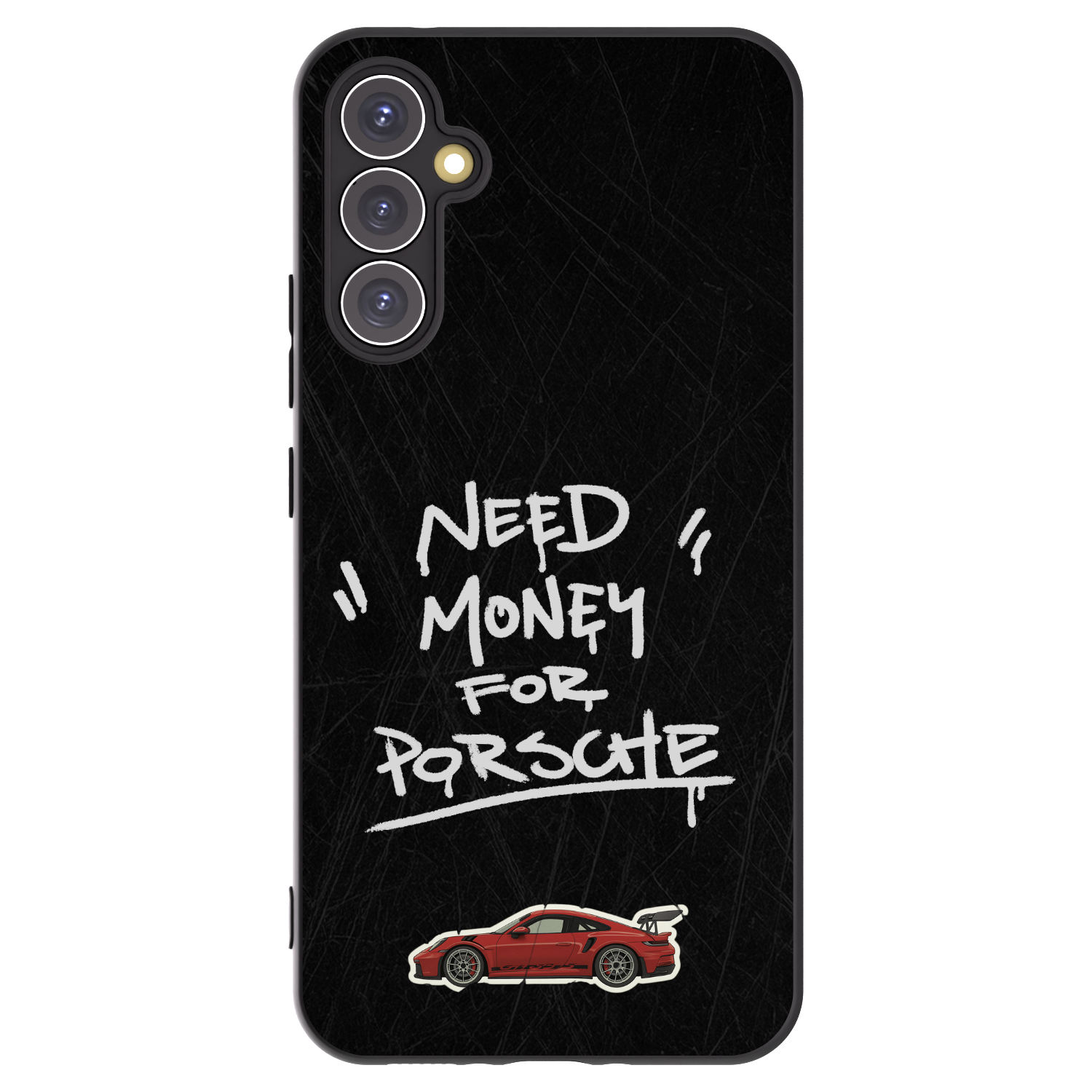 Picasee fekete szilikon tok az alábbi mobiltelefonokra Samsung Galaxy A34 5G A346B - Dark Racer