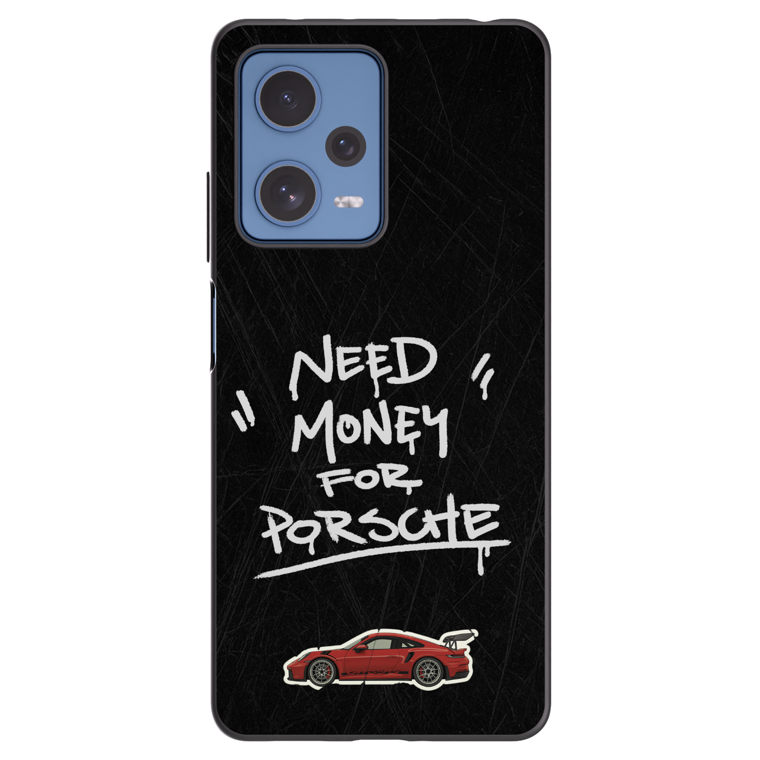 Picasee fekete szilikon tok az alábbi mobiltelefonokra Xiaomi Redmi Note 12 Pro 5G - Dark Racer