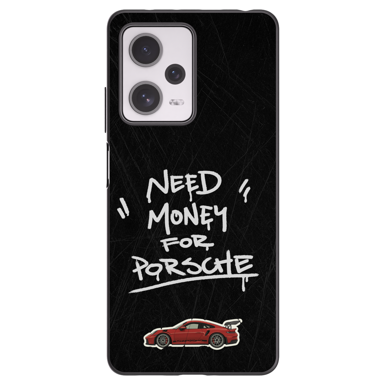 Picasee fekete szilikon tok az alábbi mobiltelefonokra Xiaomi Redmi Note 12 Pro+ 5G - Dark Racer