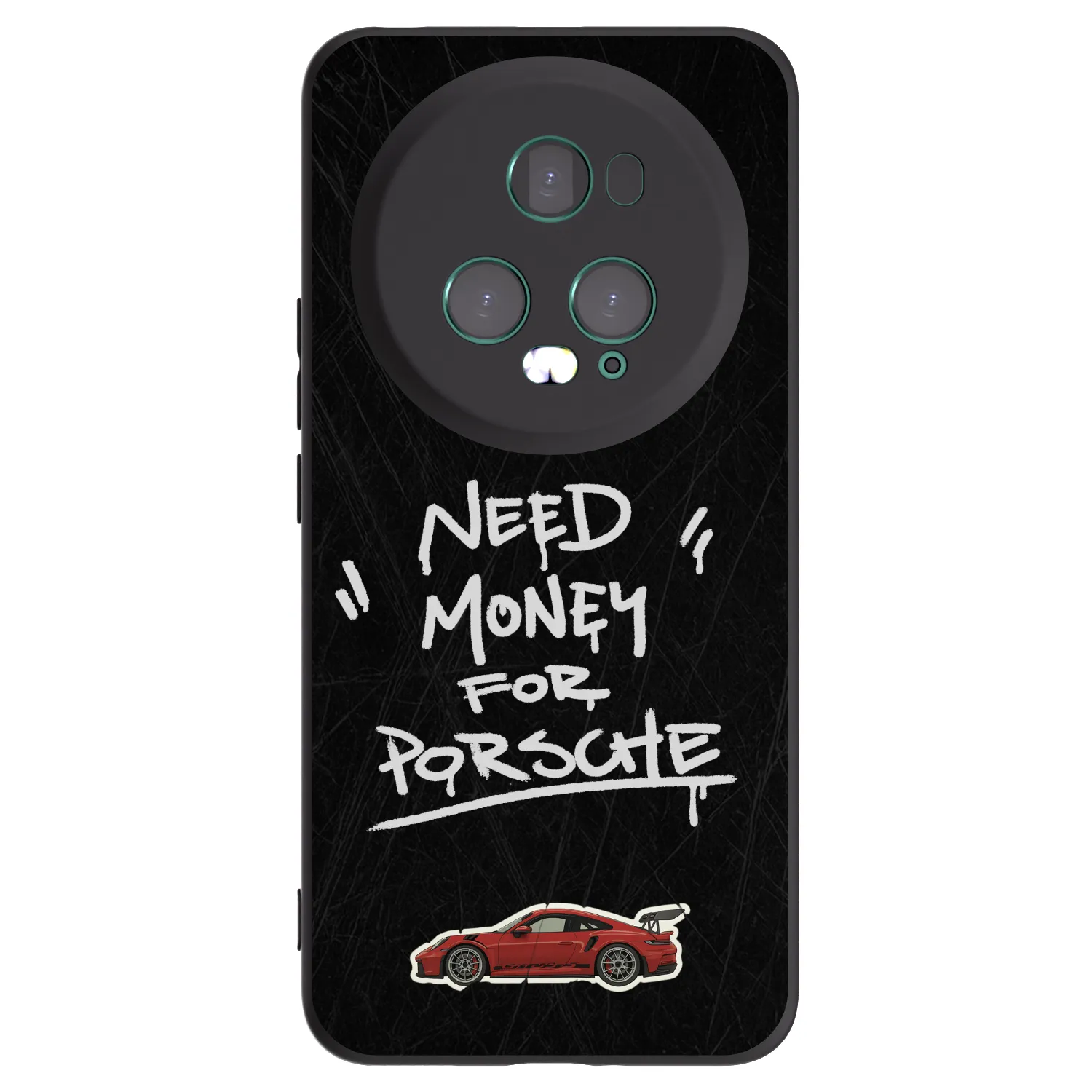 Picasee fekete szilikon tok az alábbi mobiltelefonokra Honor Magic5 Pro - Dark Racer