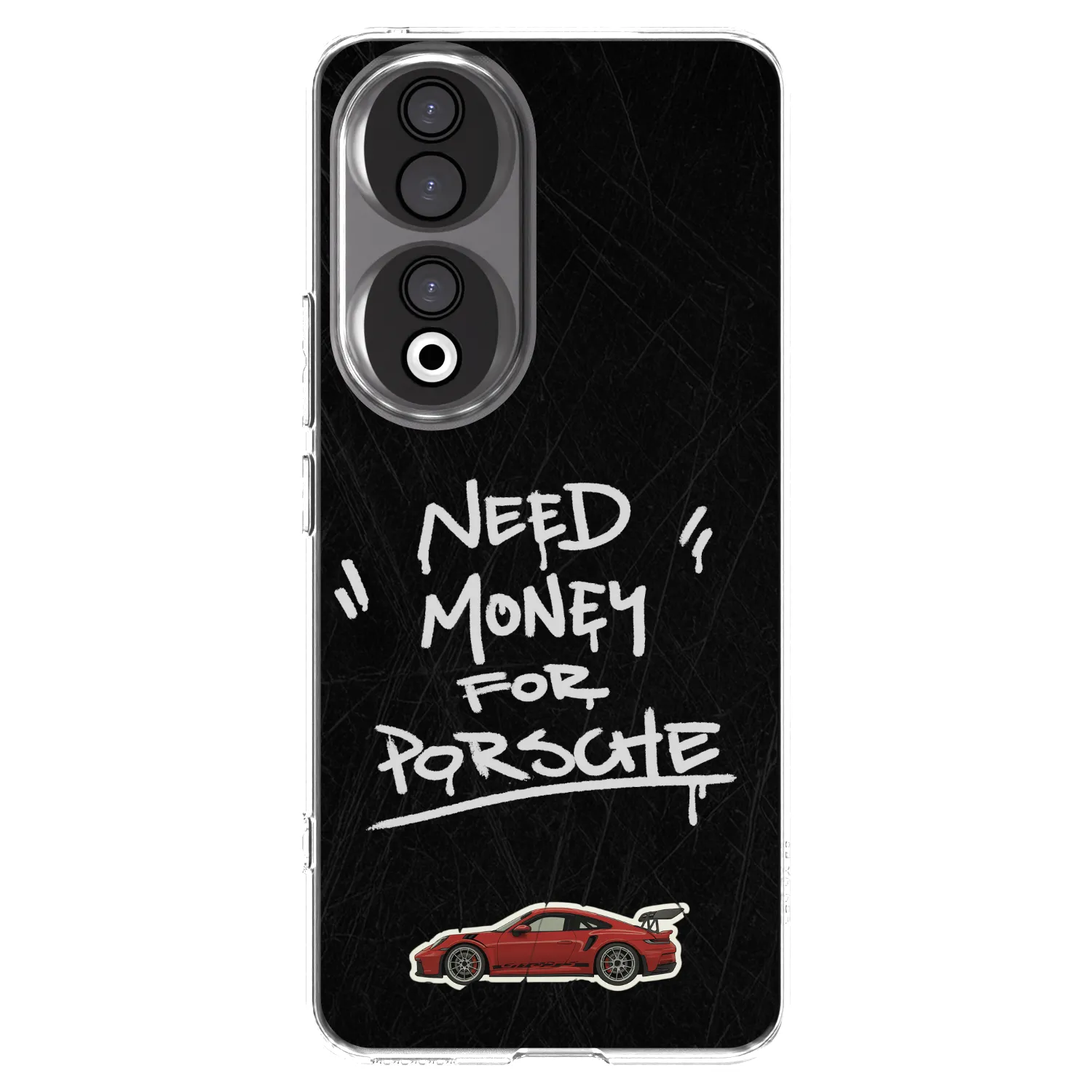 Picasee átlátszó szilikon tok az alábbi mobiltelefonokra Honor 90 5G - Dark Racer