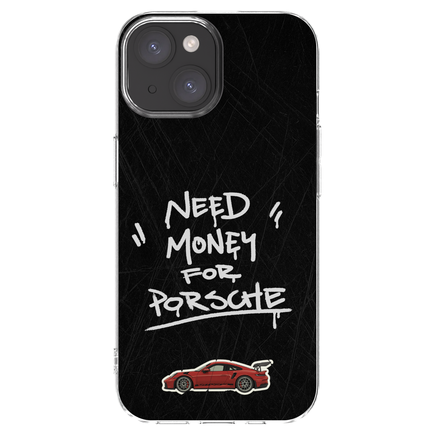 Picasee átlátszó szilikon tok az alábbi mobiltelefonokra Apple iPhone 15 - Dark Racer