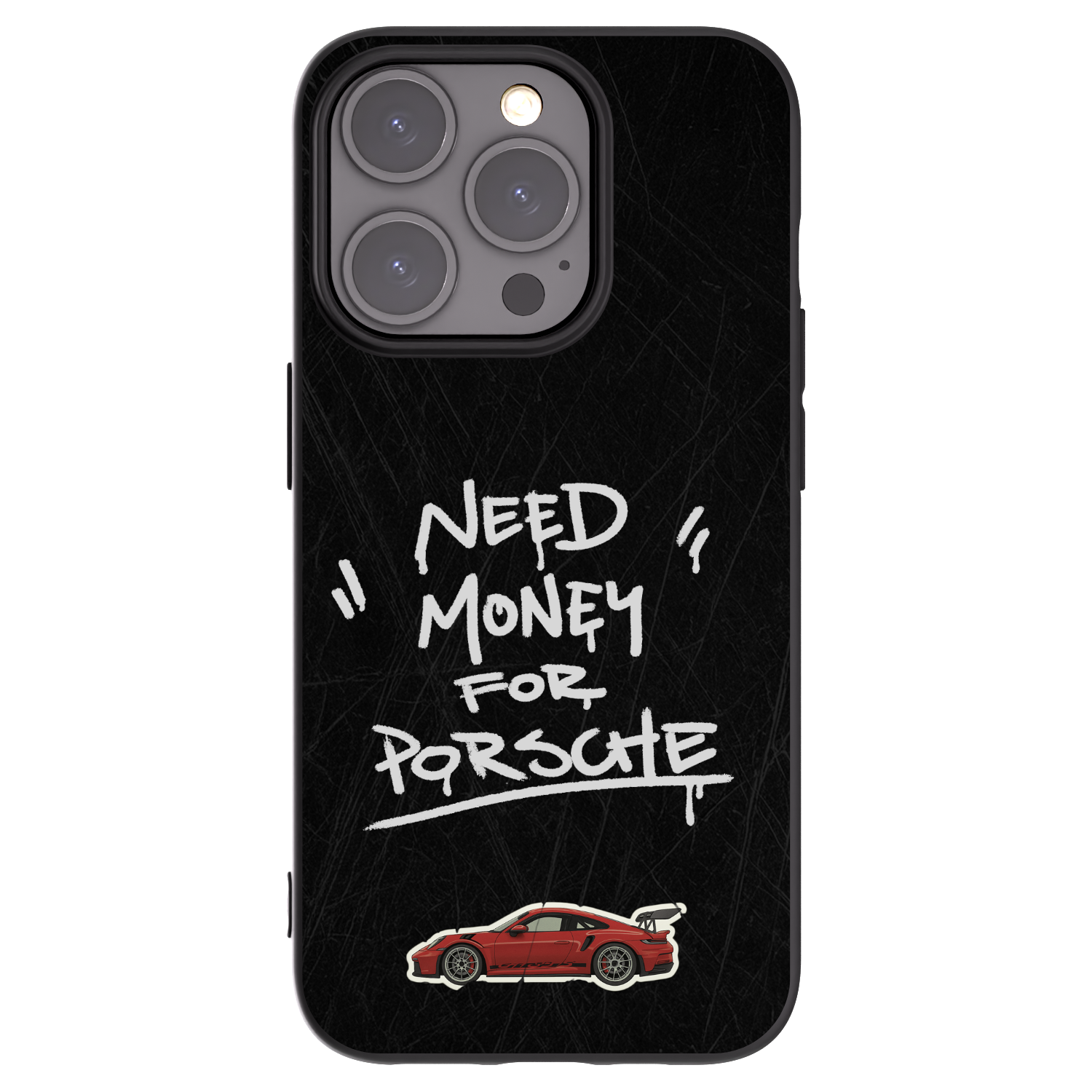 Picasee fekete szilikon tok az alábbi mobiltelefonokra Apple iPhone 15 Pro - Dark Racer