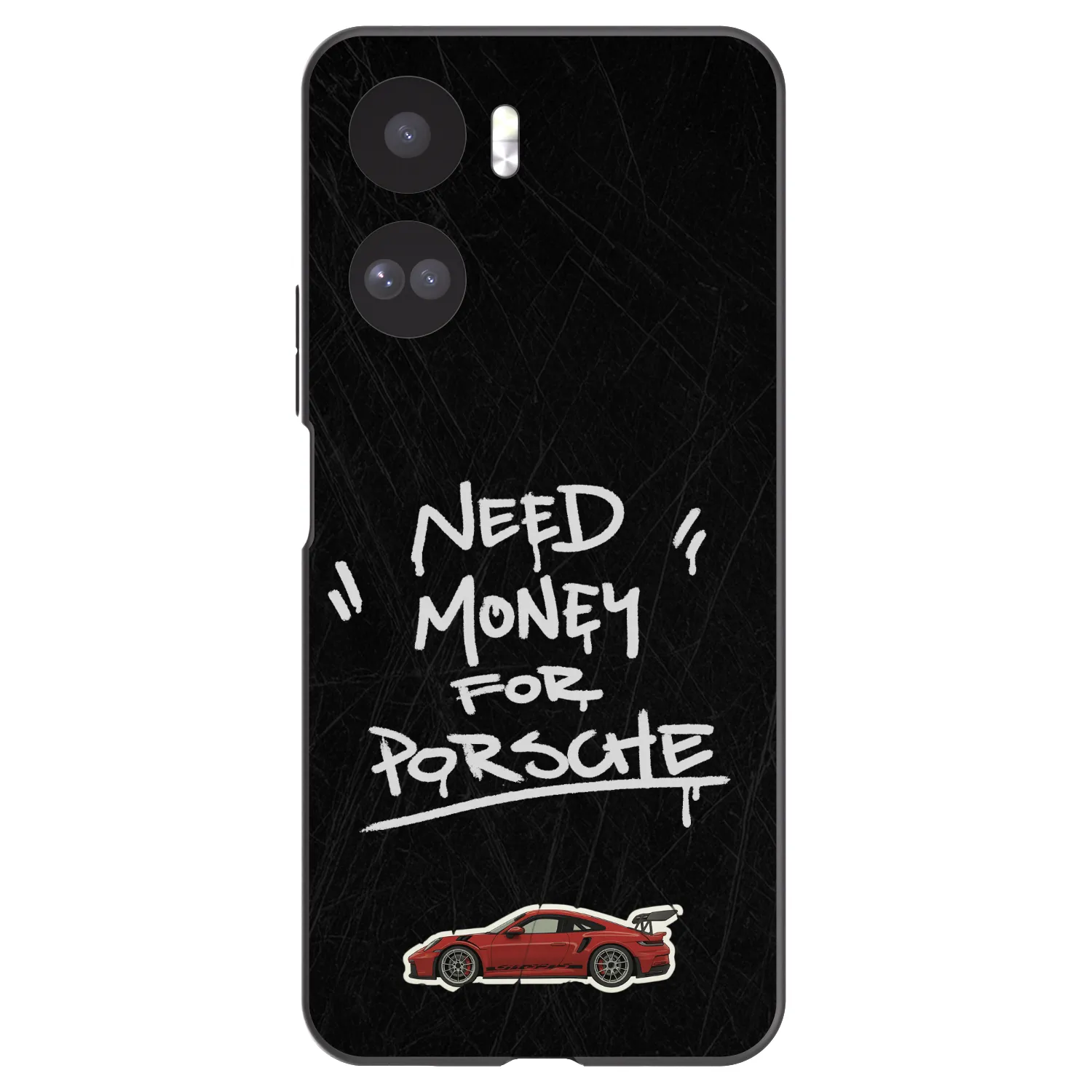 Picasee fekete szilikon tok az alábbi mobiltelefonokra Honor 90 Lite 5G - Dark Racer