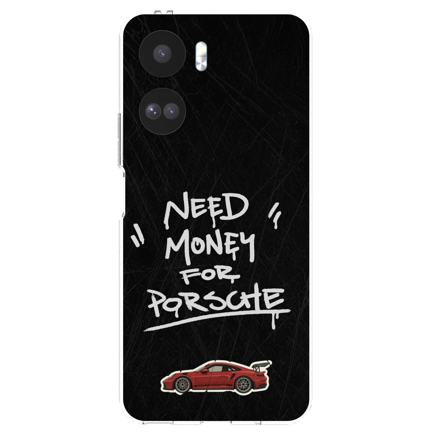 Picasee átlátszó szilikon tok az alábbi mobiltelefonokra Honor 90 Lite 5G - Dark Racer