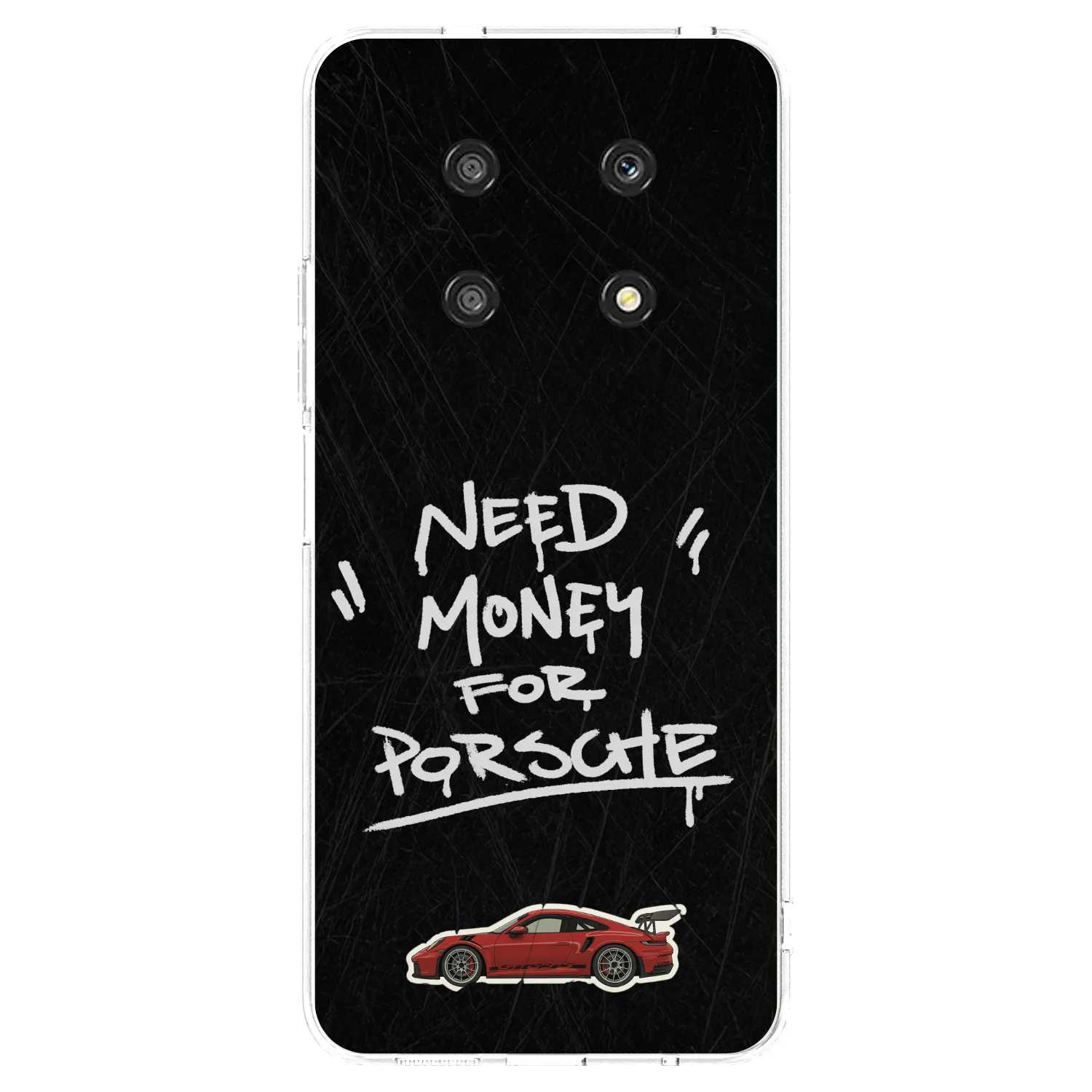 Picasee átlátszó szilikon tok az alábbi mobiltelefonokra Honor Magic4 Lite 5G - Dark Racer