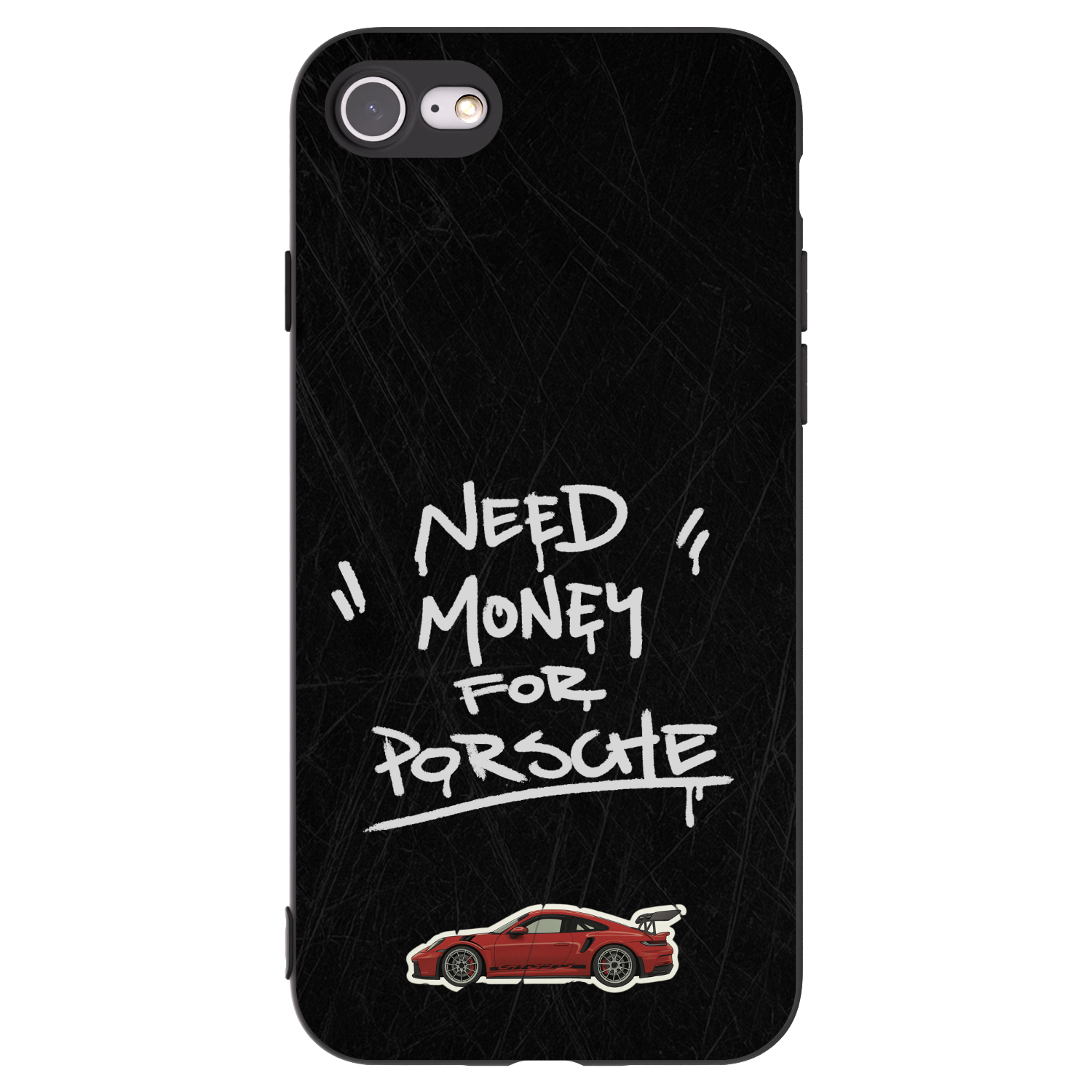 Picasee fekete szilikon tok az alábbi mobiltelefonokra Apple iPhone 7 - Dark Racer