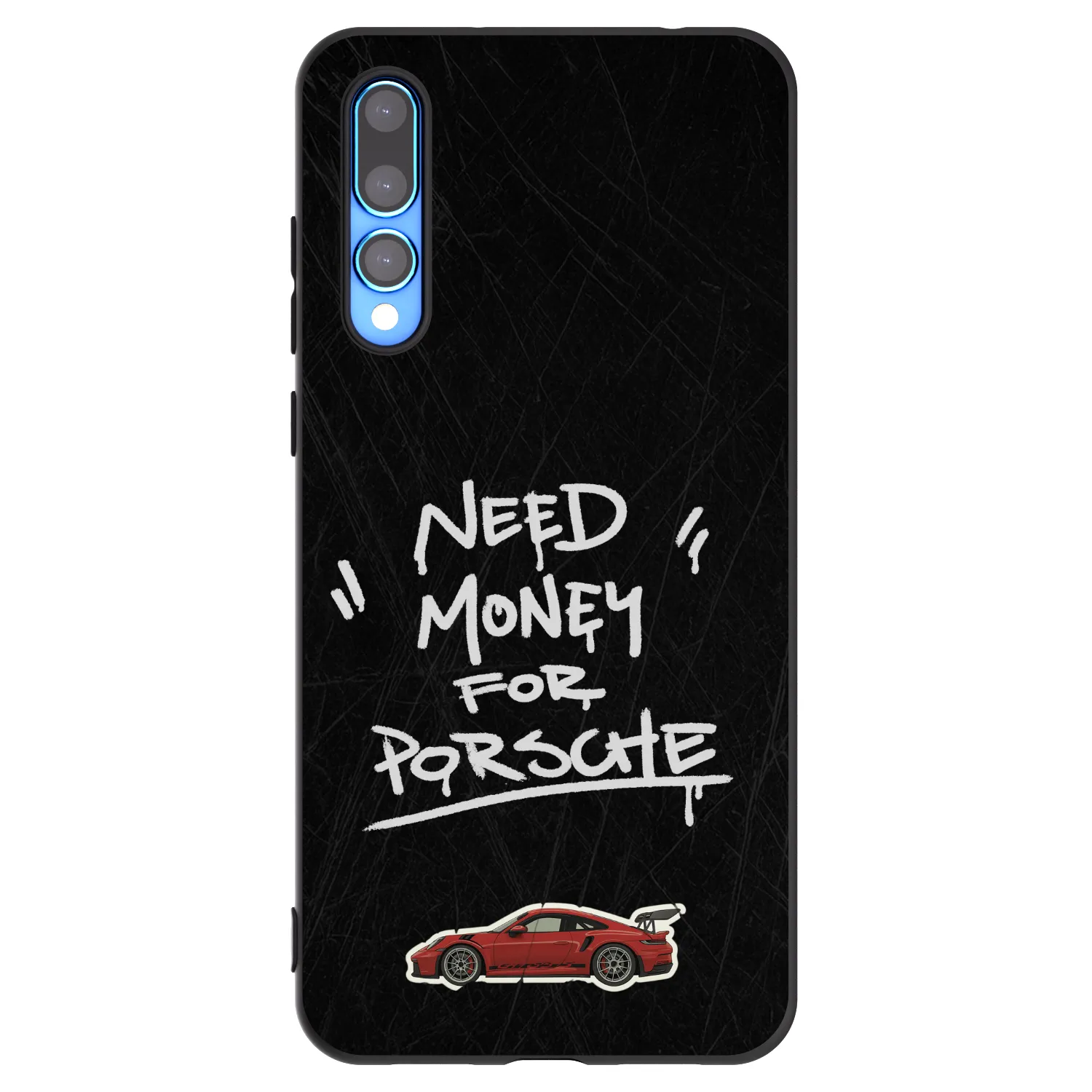 Picasee fekete szilikon tok az alábbi mobiltelefonokra Huawei P20 Pro - Dark Racer