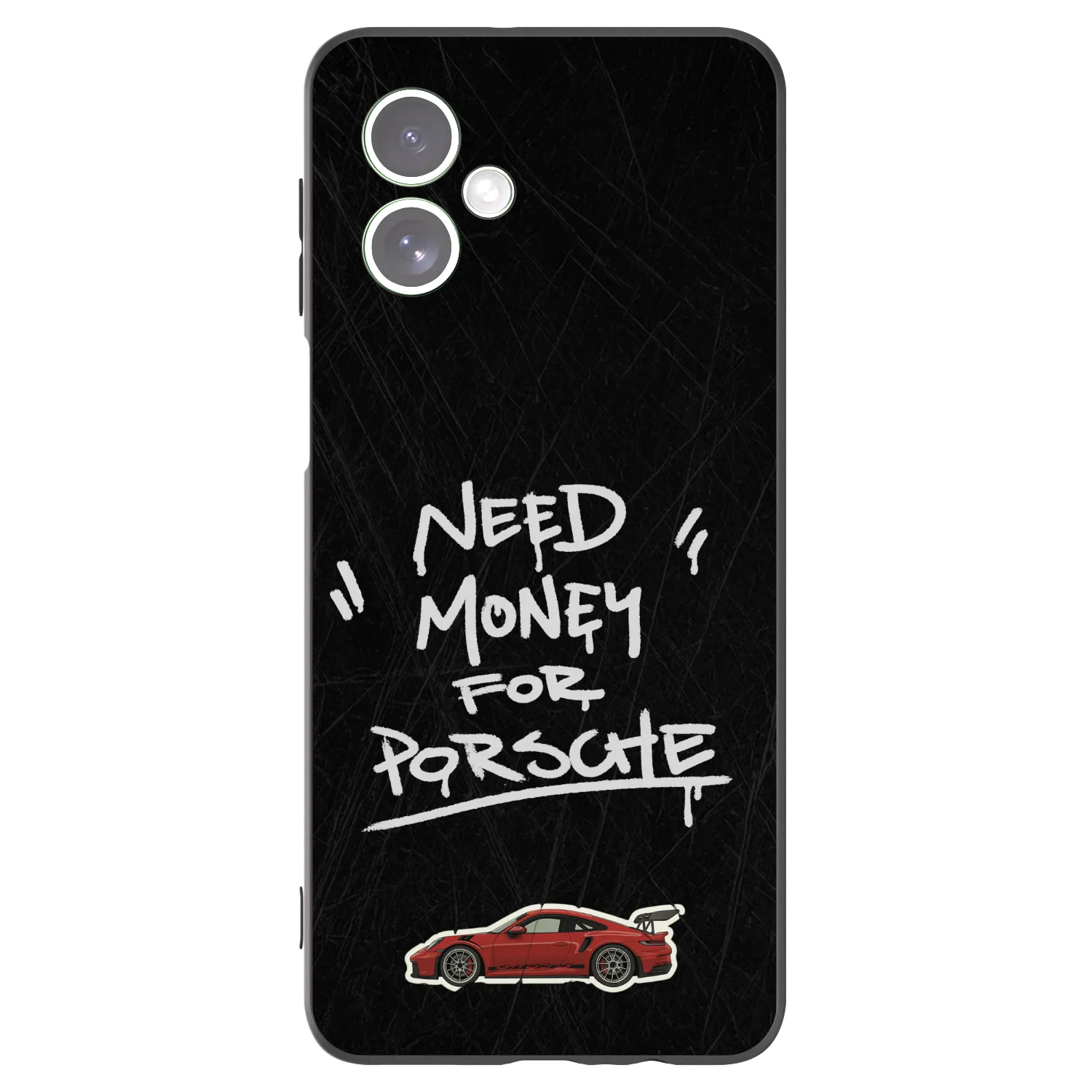 Picasee fekete szilikon tok az alábbi mobiltelefonokra Motorola Moto G54 5G - Dark Racer