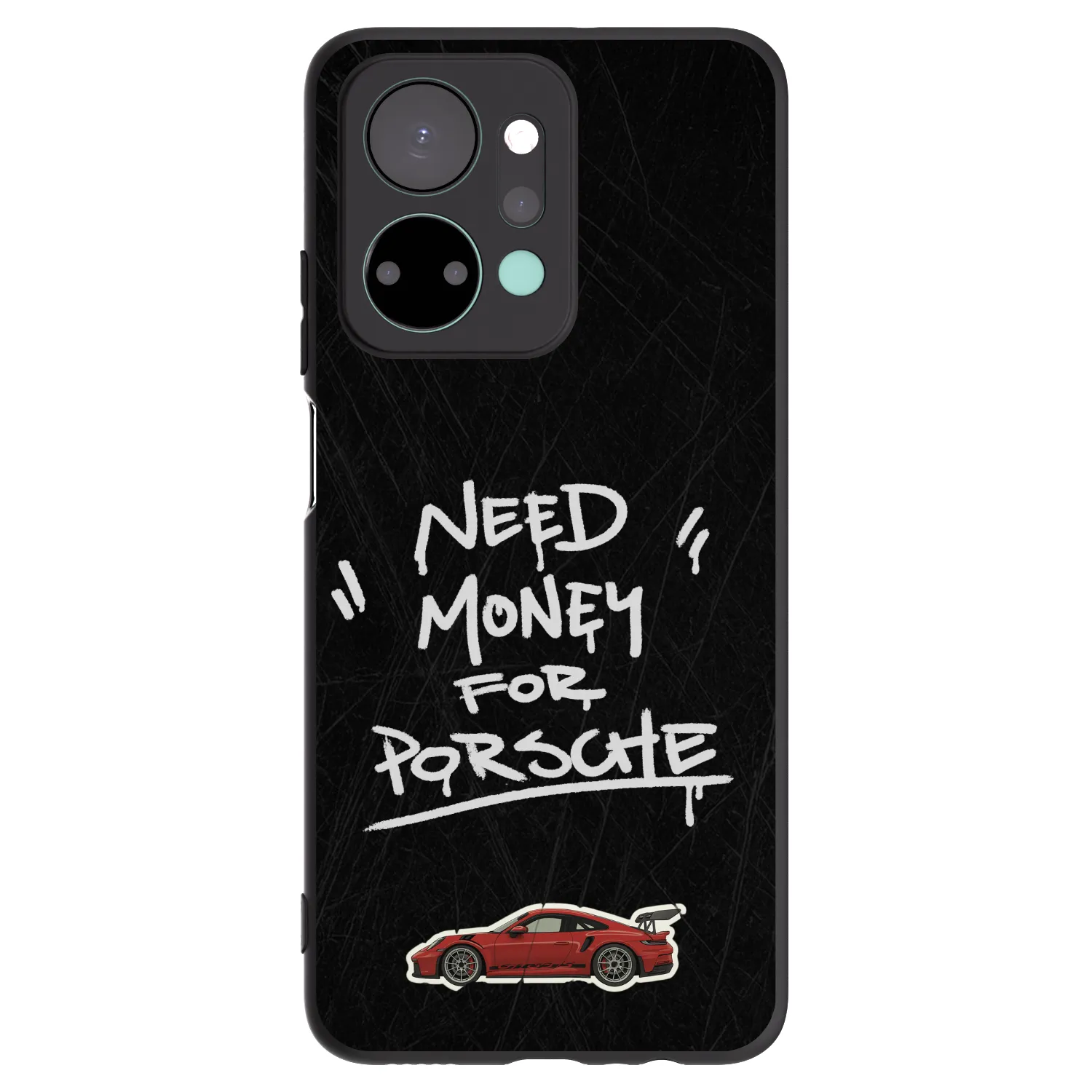 Picasee fekete szilikon tok az alábbi mobiltelefonokra Honor X7a - Dark Racer