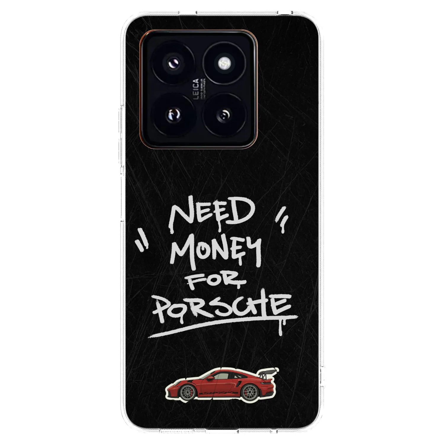 Picasee átlátszó szilikon tok az alábbi mobiltelefonokra Xiaomi 14 Pro - Dark Racer