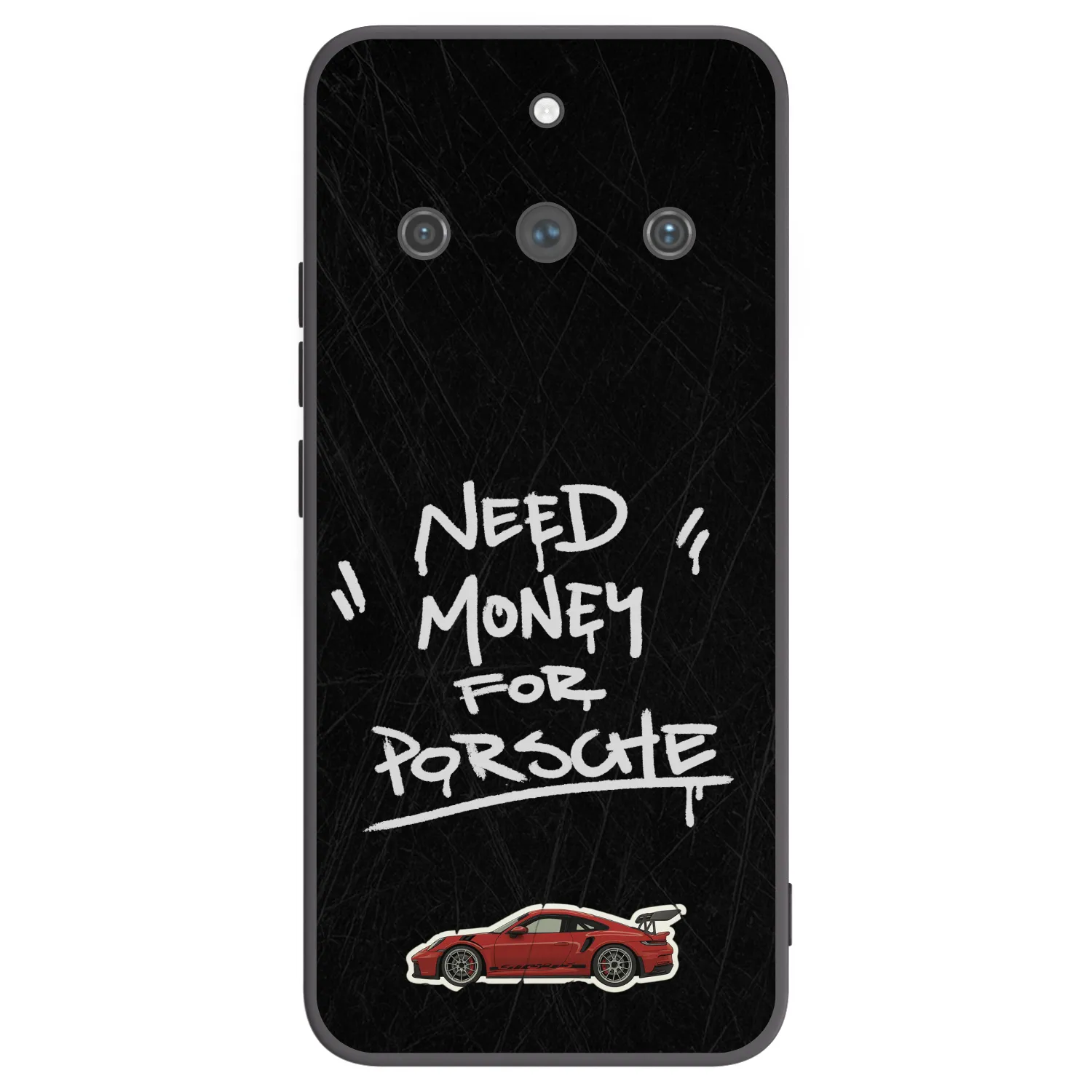 Picasee fekete szilikon tok az alábbi mobiltelefonokra Realme 11 Pro+ - Dark Racer