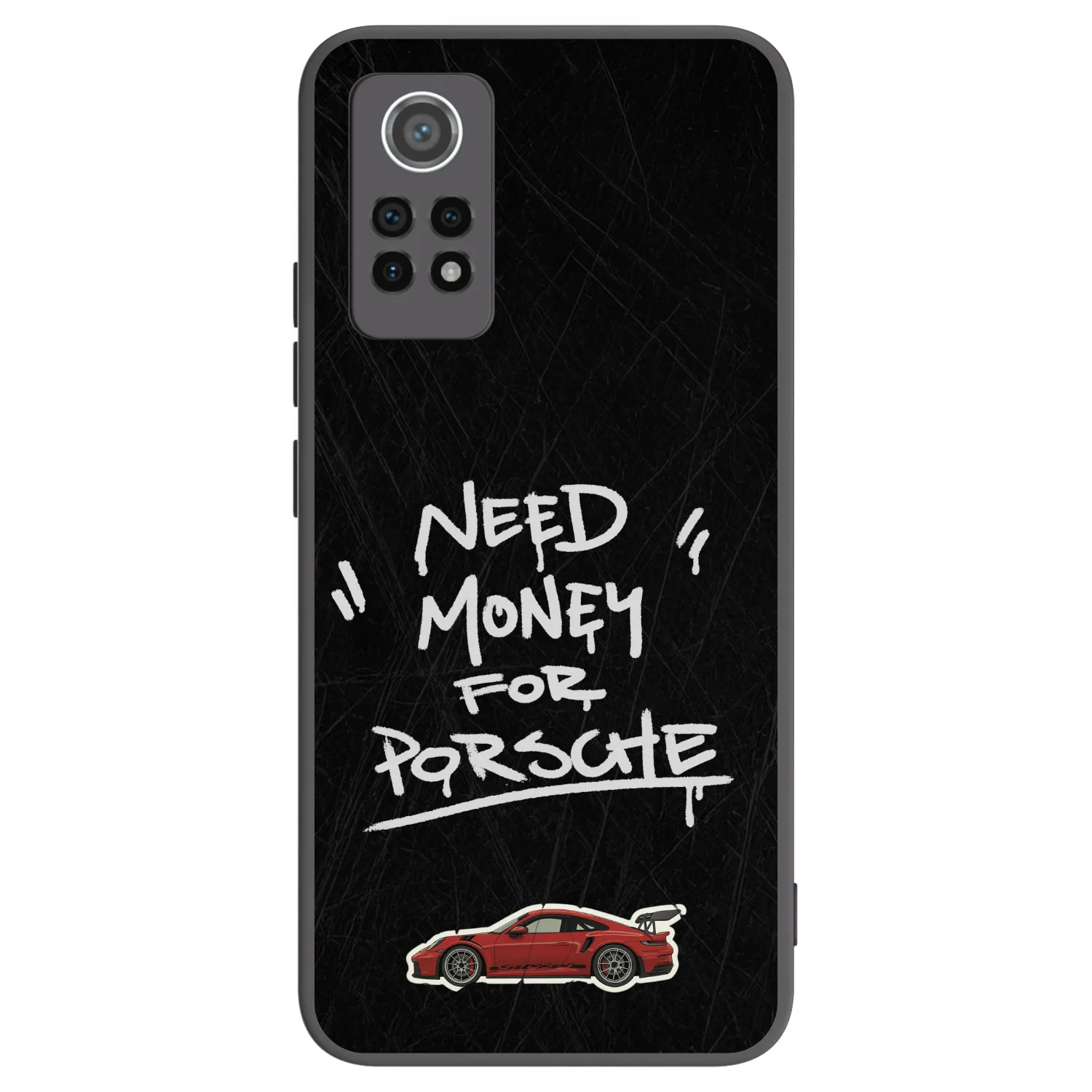 Picasee fekete szilikon tok az alábbi mobiltelefonokra Xiaomi Redmi Note 12 Pro 4G - Dark Racer