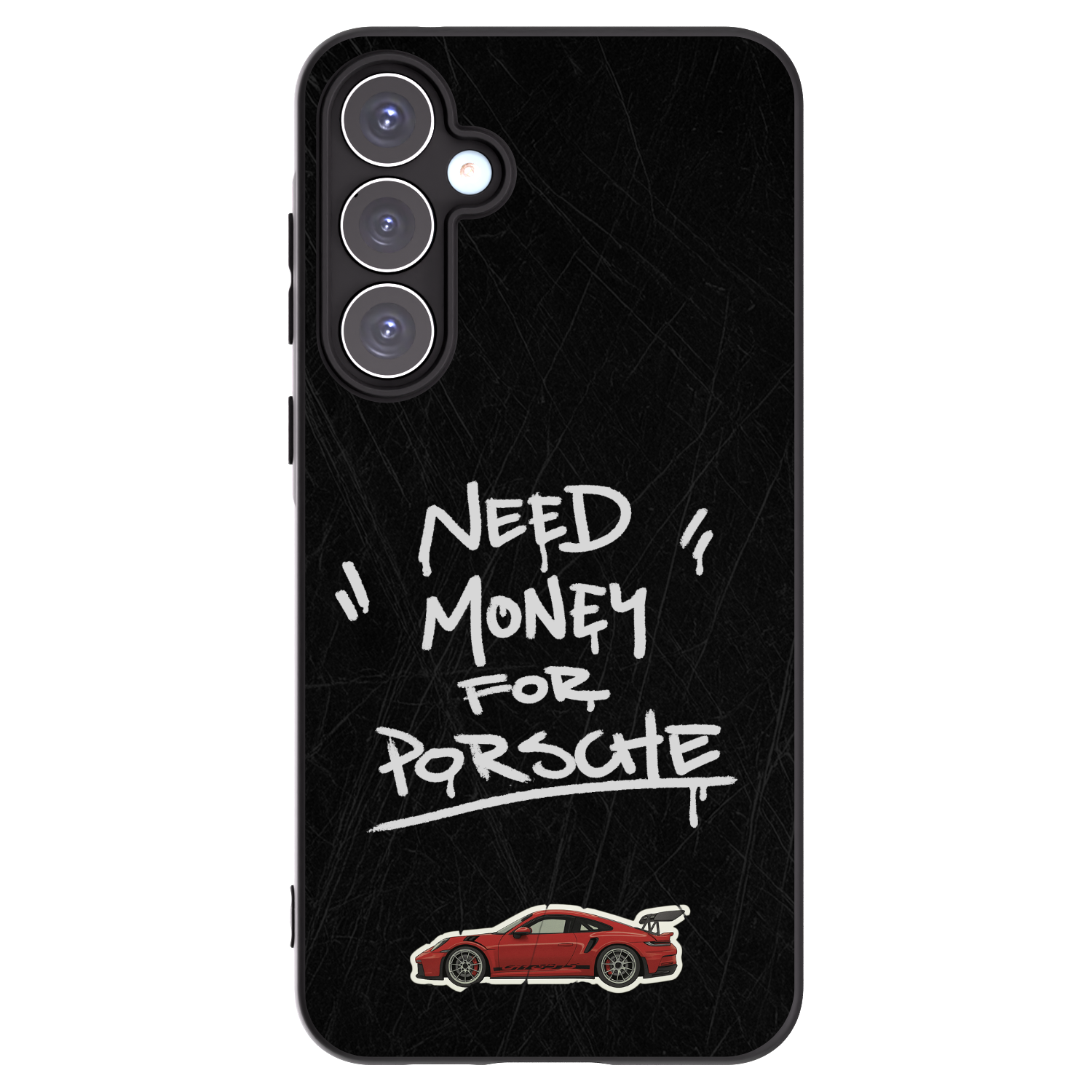 Picasee fekete szilikon tok az alábbi mobiltelefonokra Samsung Galaxy A55 5G A556B - Dark Racer