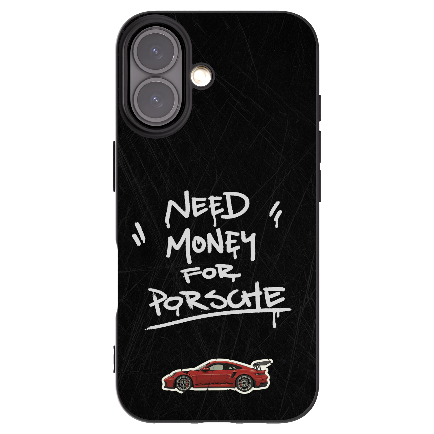 Picasee fekete szilikon tok az alábbi mobiltelefonokra Apple iPhone 16 - Dark Racer