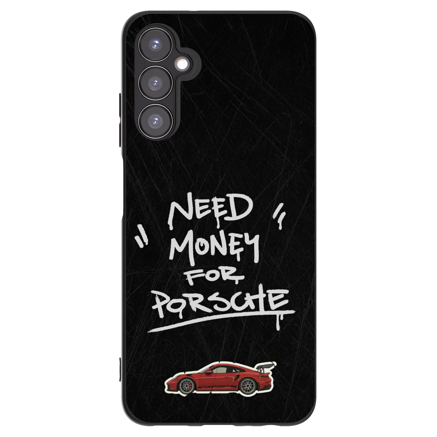 Picasee fekete szilikon tok az alábbi mobiltelefonokra Samsung Galaxy A05s A057G - Dark Racer