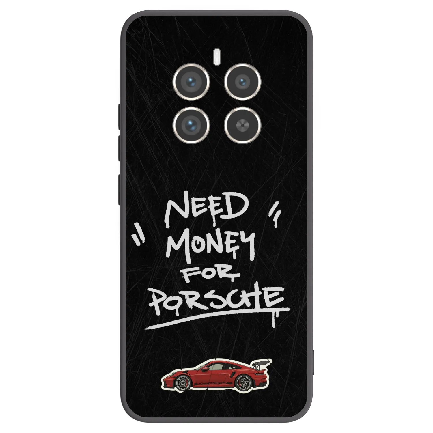 Picasee fekete szilikon tok az alábbi mobiltelefonokra Realme 12 Pro 5G - Dark Racer