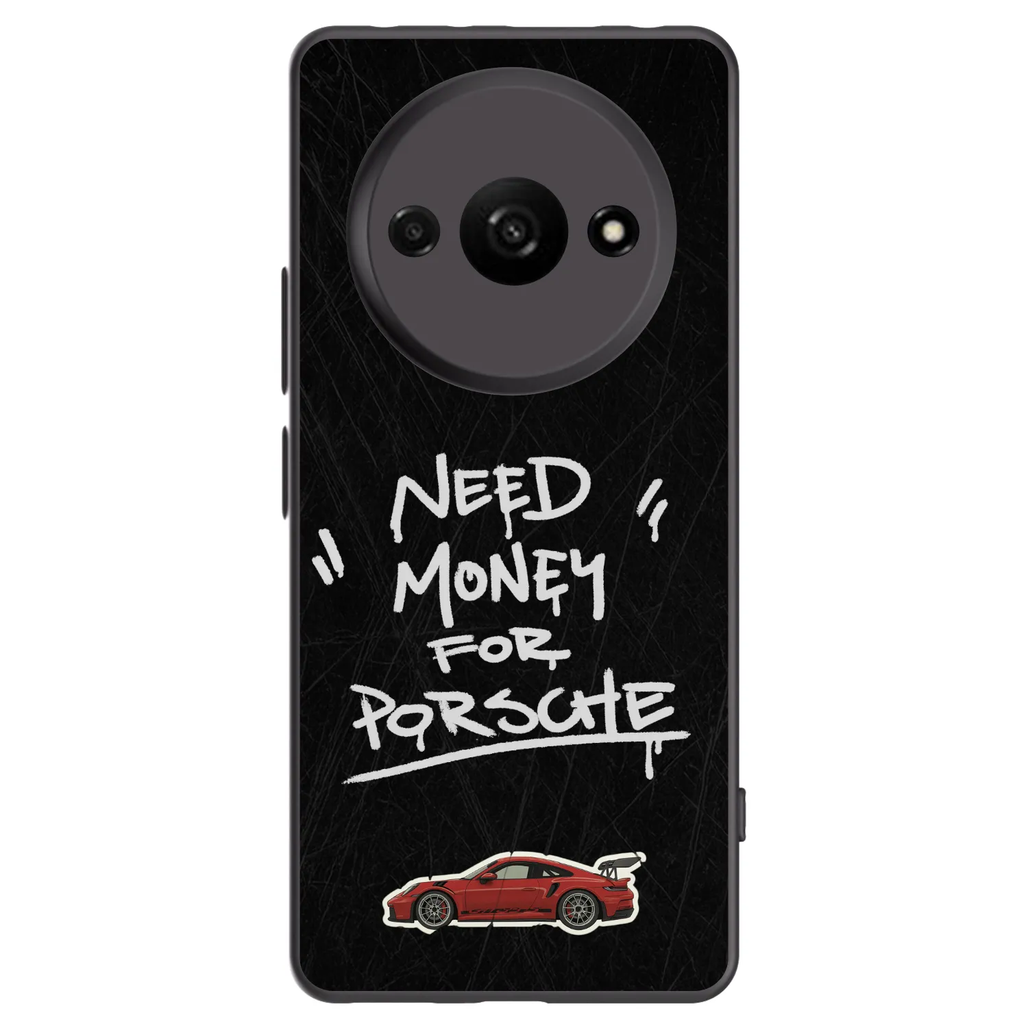 Picasee fekete szilikon tok az alábbi mobiltelefonokra Xiaomi Redmi A3 - Dark Racer