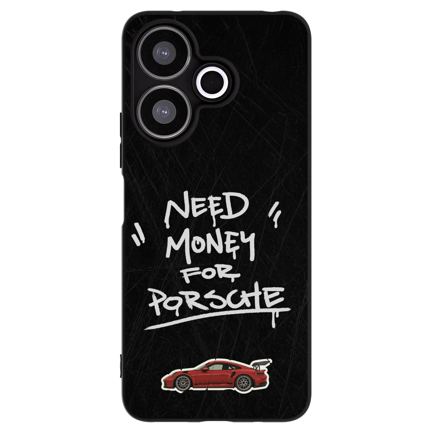 Picasee fekete szilikon tok az alábbi mobiltelefonokra Xiaomi Redmi 13 4G - Dark Racer