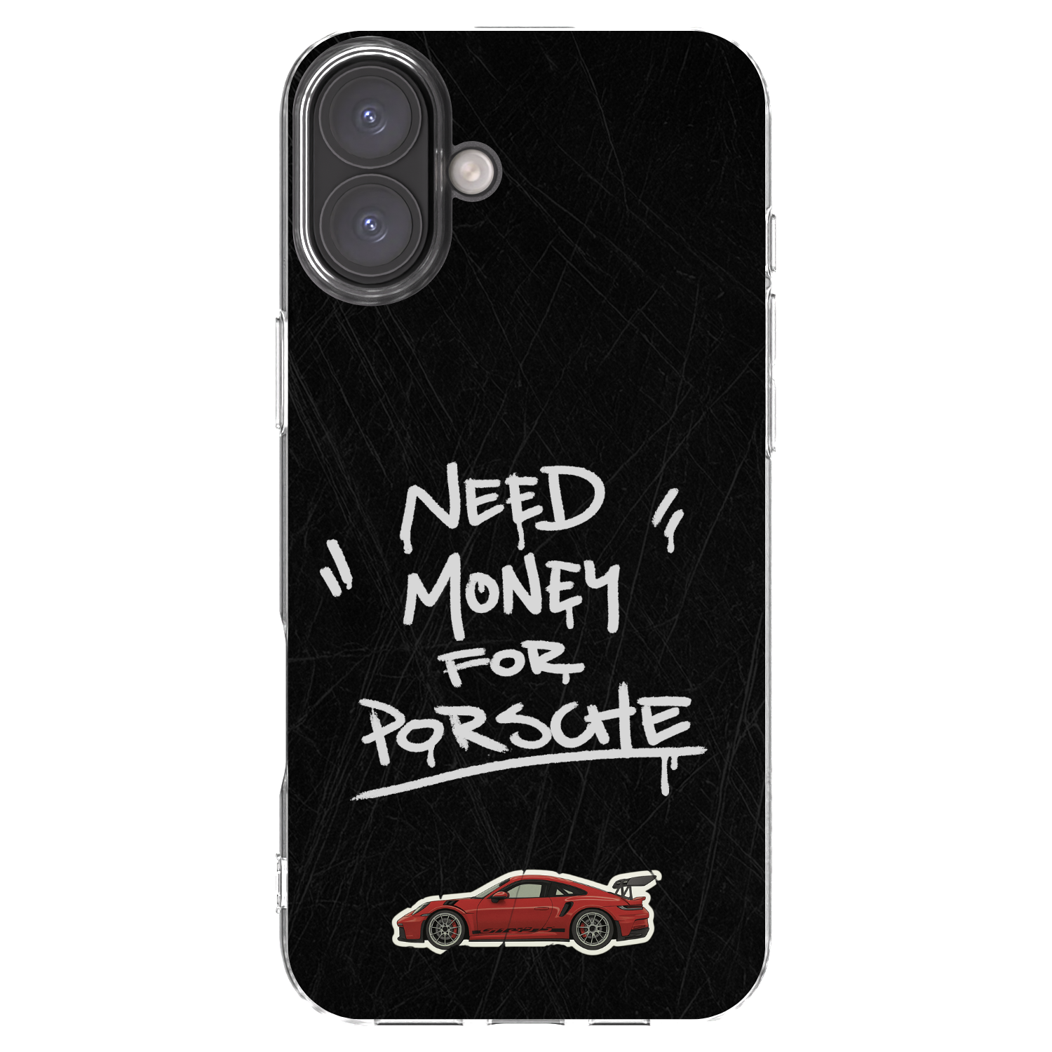Picasee átlátszó szilikon tok az alábbi mobiltelefonokra Apple iPhone 16 Plus - Dark Racer