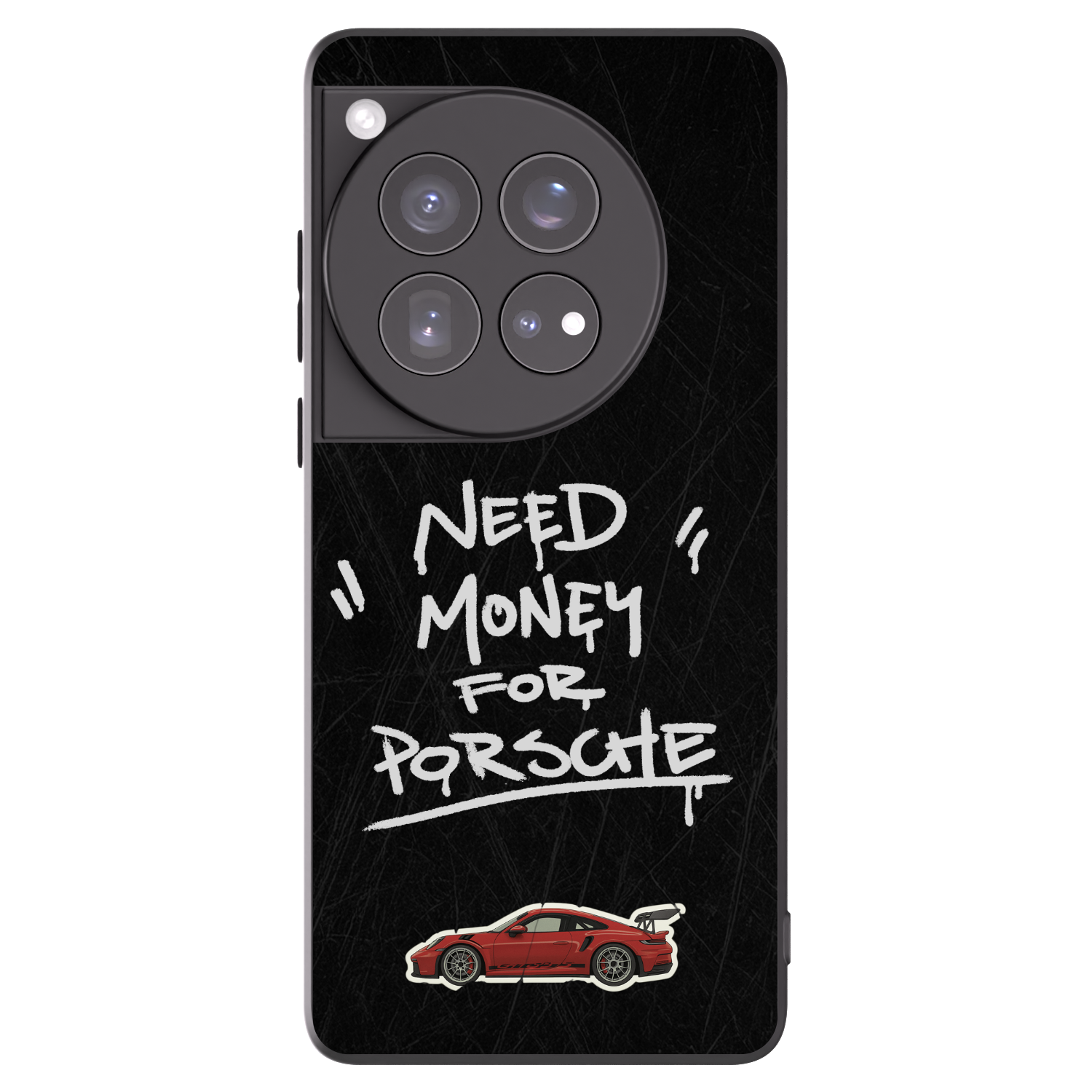 Picasee fekete szilikon tok az alábbi mobiltelefonokra OnePlus 12 5G - Dark Racer