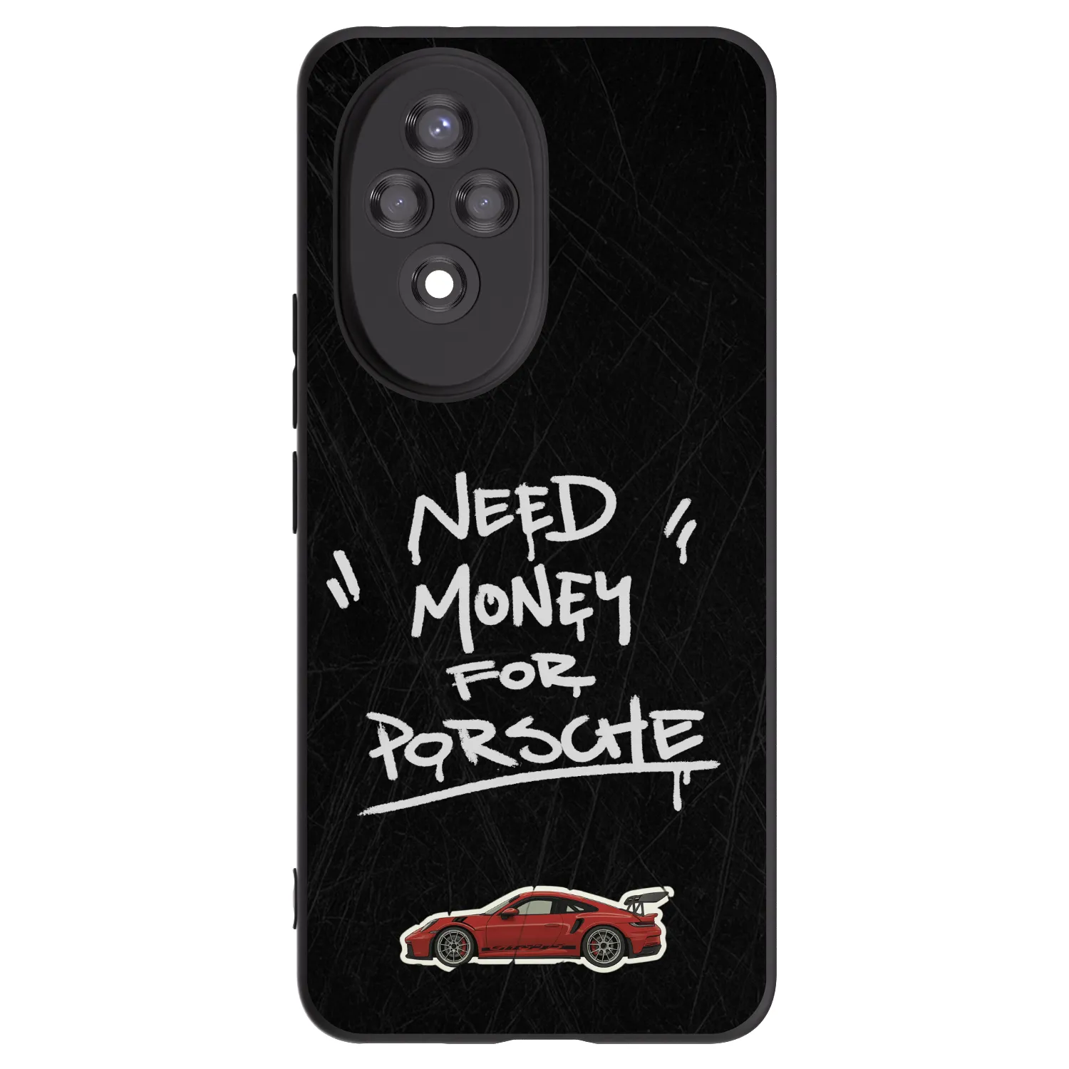 Picasee fekete szilikon tok az alábbi mobiltelefonokra Honor 200 Pro 5G - Dark Racer