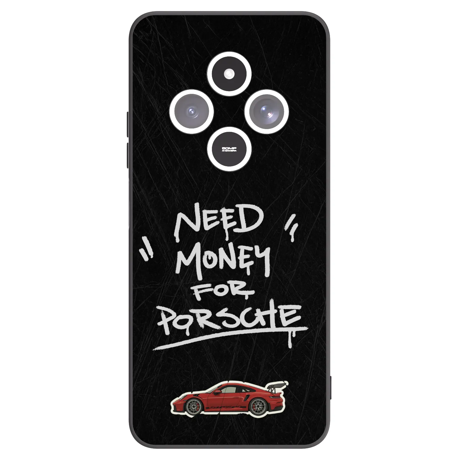 Picasee fekete szilikon tok az alábbi mobiltelefonokra Xiaomi Redmi 14C - Dark Racer