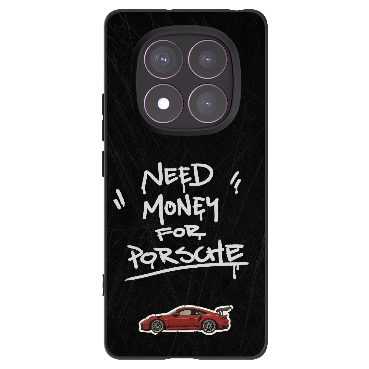 Picasee fekete szilikon tok az alábbi mobiltelefonokra Xiaomi Redmi Note 14 Pro 4G - Dark Racer