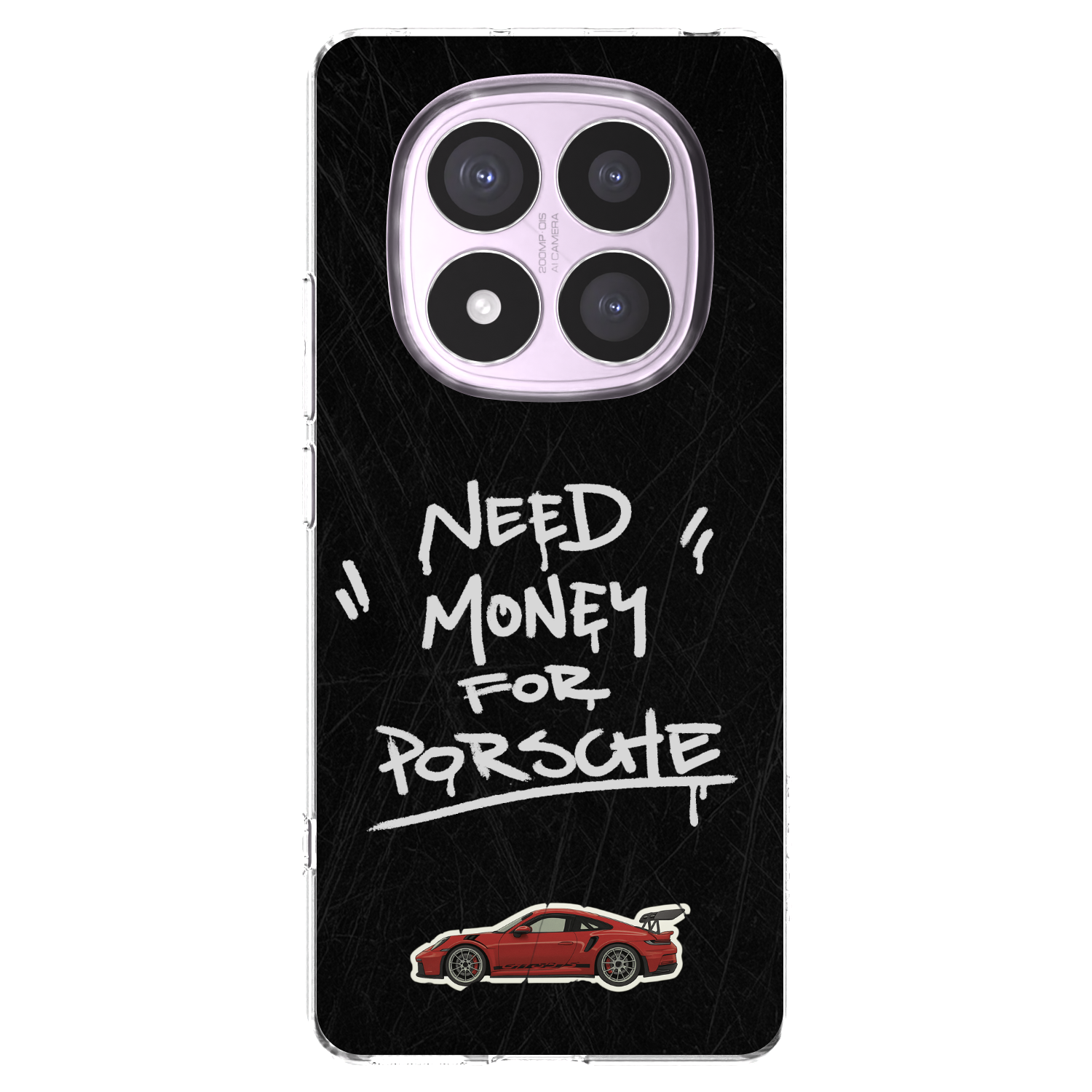 Picasee átlátszó szilikon tok az alábbi mobiltelefonokra Xiaomi Redmi Note 14 Pro 4G - Dark Racer