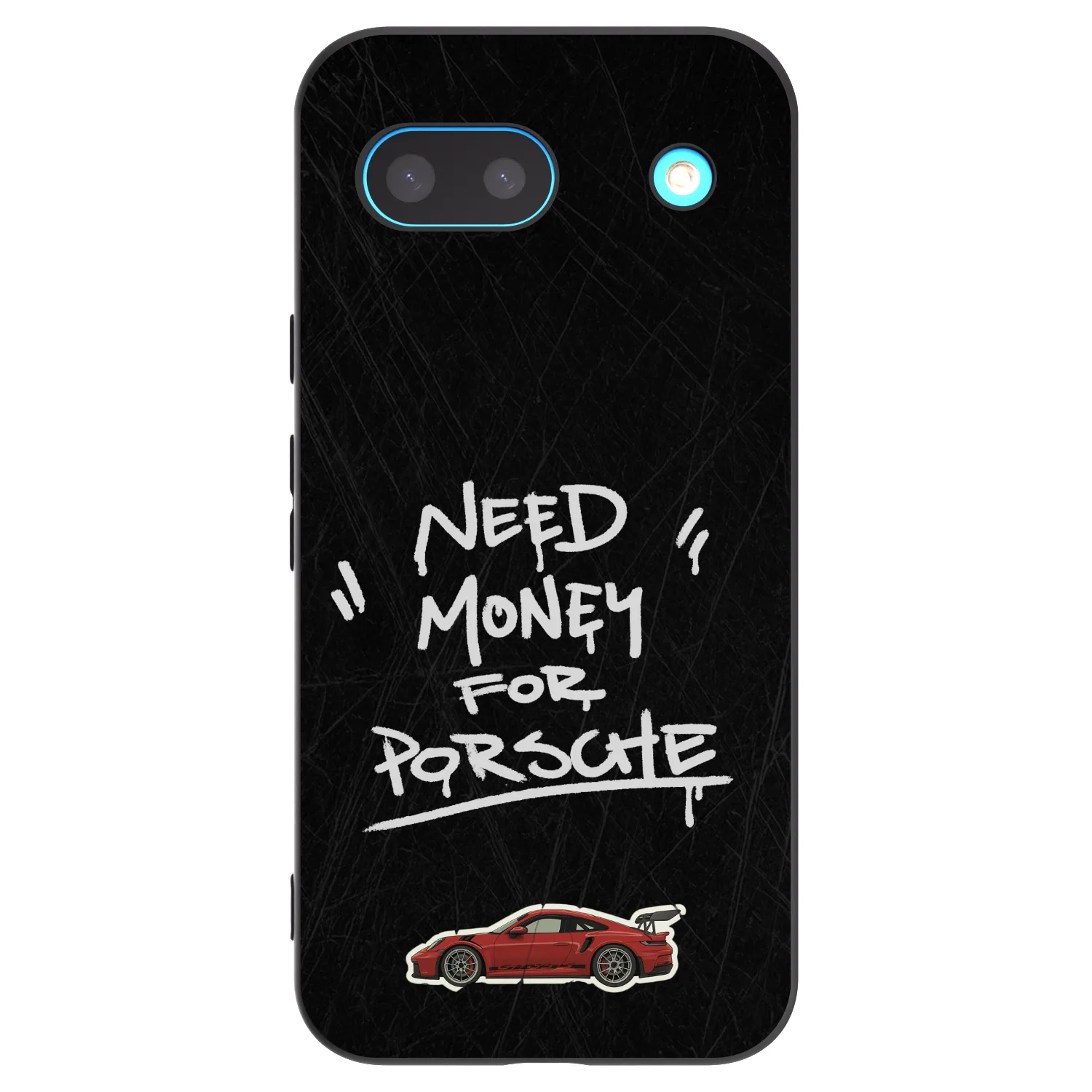 Picasee fekete szilikon tok az alábbi mobiltelefonokra Google Pixel 8a - Dark Racer