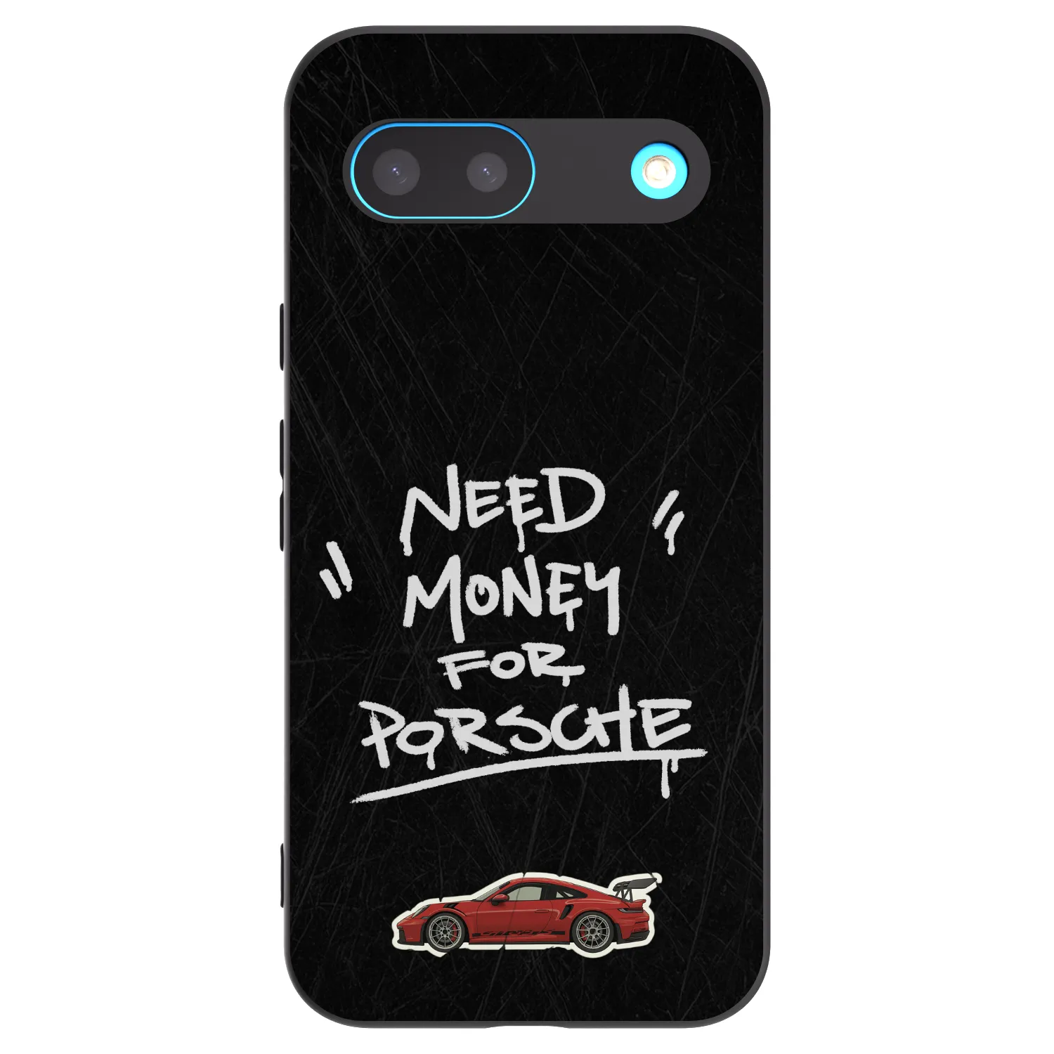 Picasee fekete szilikon tok az alábbi mobiltelefonokra Google Pixel 8 - Dark Racer