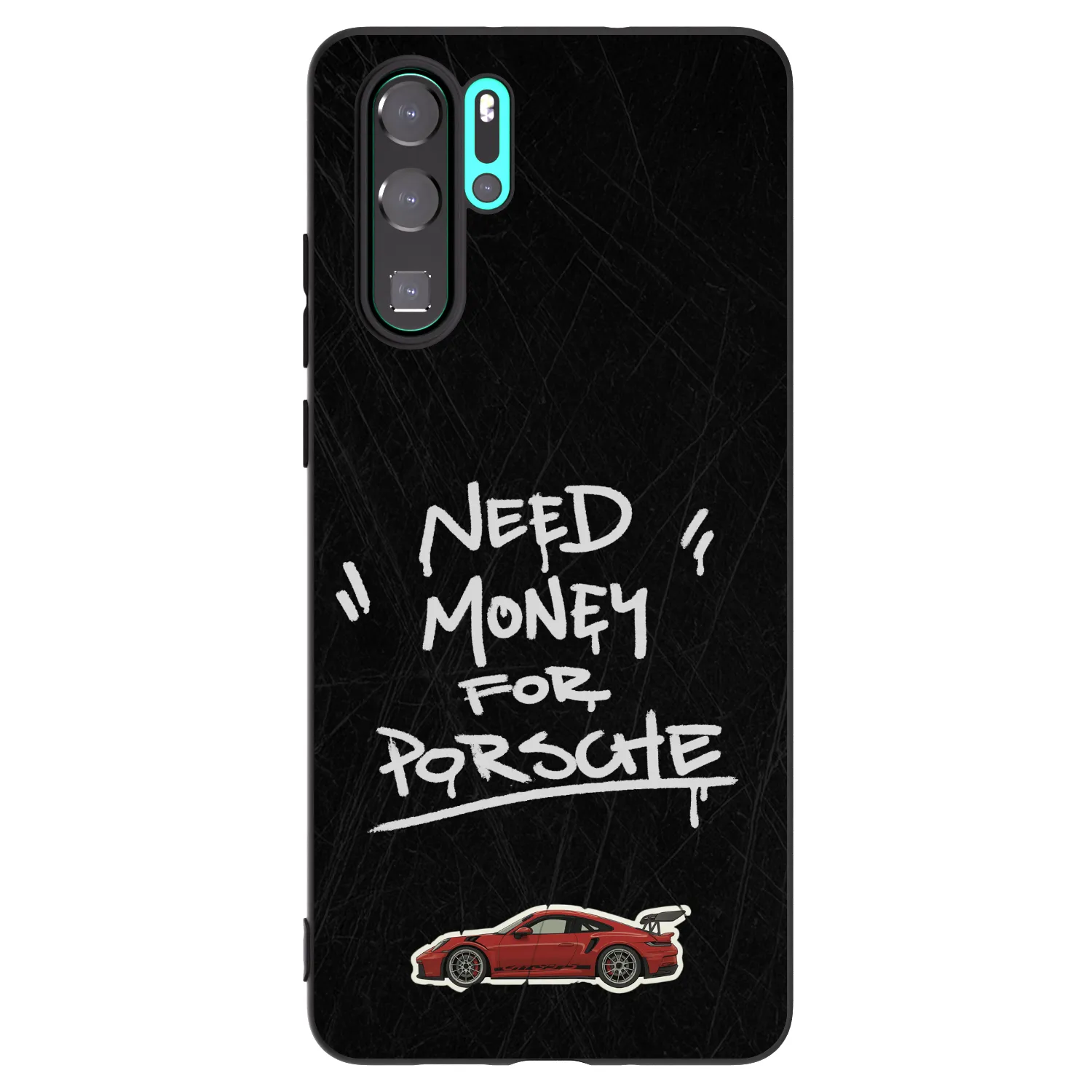 Picasee fekete szilikon tok az alábbi mobiltelefonokra Huawei P30 Pro - Dark Racer