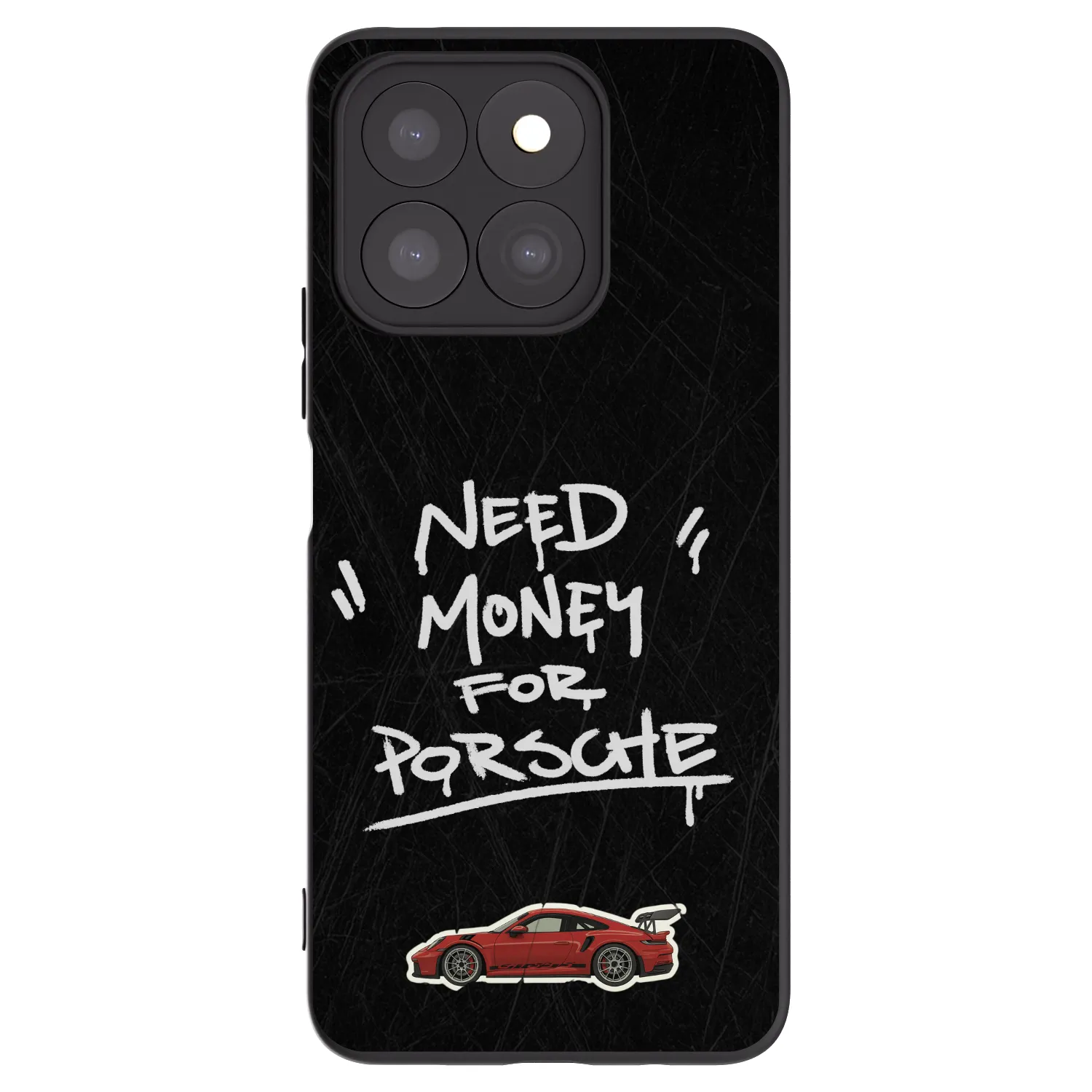 Picasee fekete szilikon tok az alábbi mobiltelefonokra Honor X8c - Dark Racer