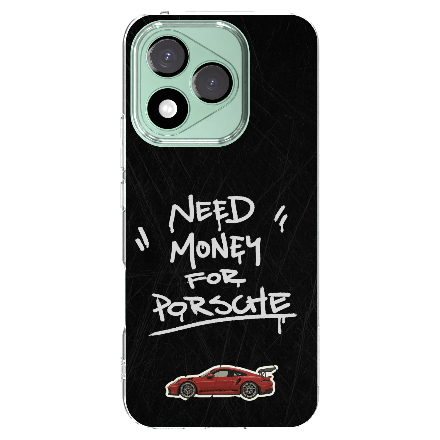 Picasee átlátszó szilikon tok az alábbi mobiltelefonokra Honor 400 Lite 5G - Dark Racer