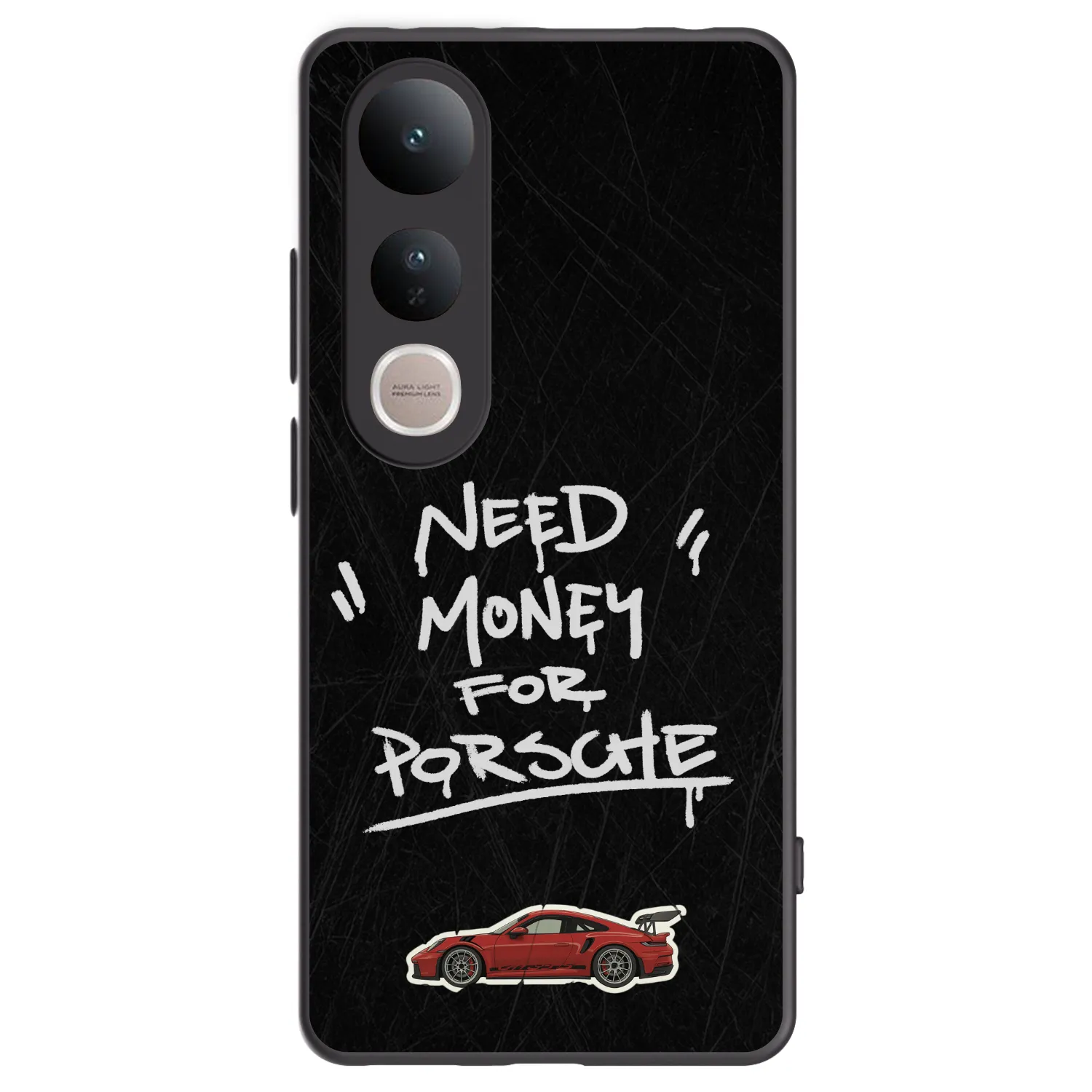 Picasee fekete szilikon tok az alábbi mobiltelefonokra Vivo V50 Lite 5G - Dark Racer