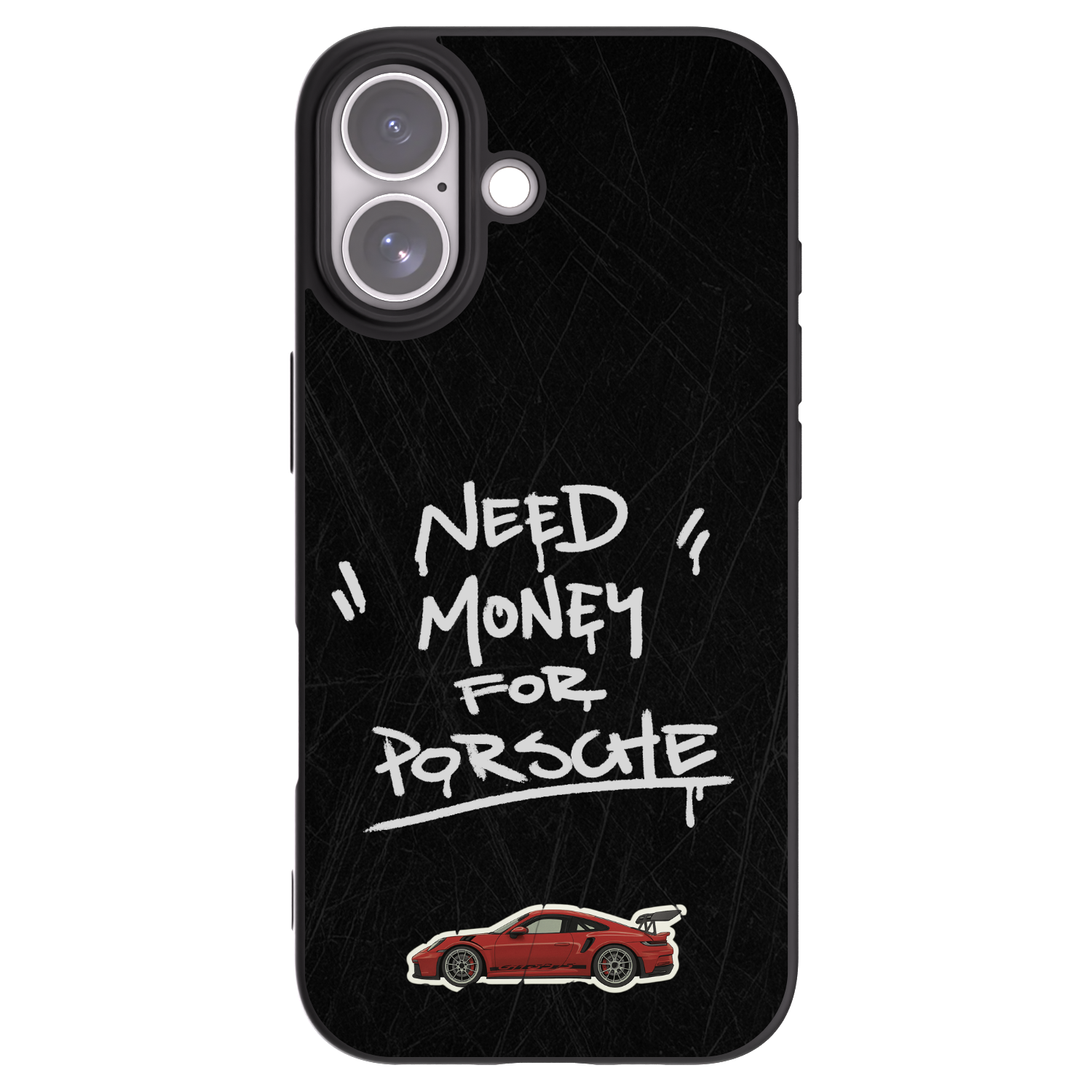 Picasee fekete szilikon tok az alábbi mobiltelefonokra Apple iPhone 17 - Dark Racer