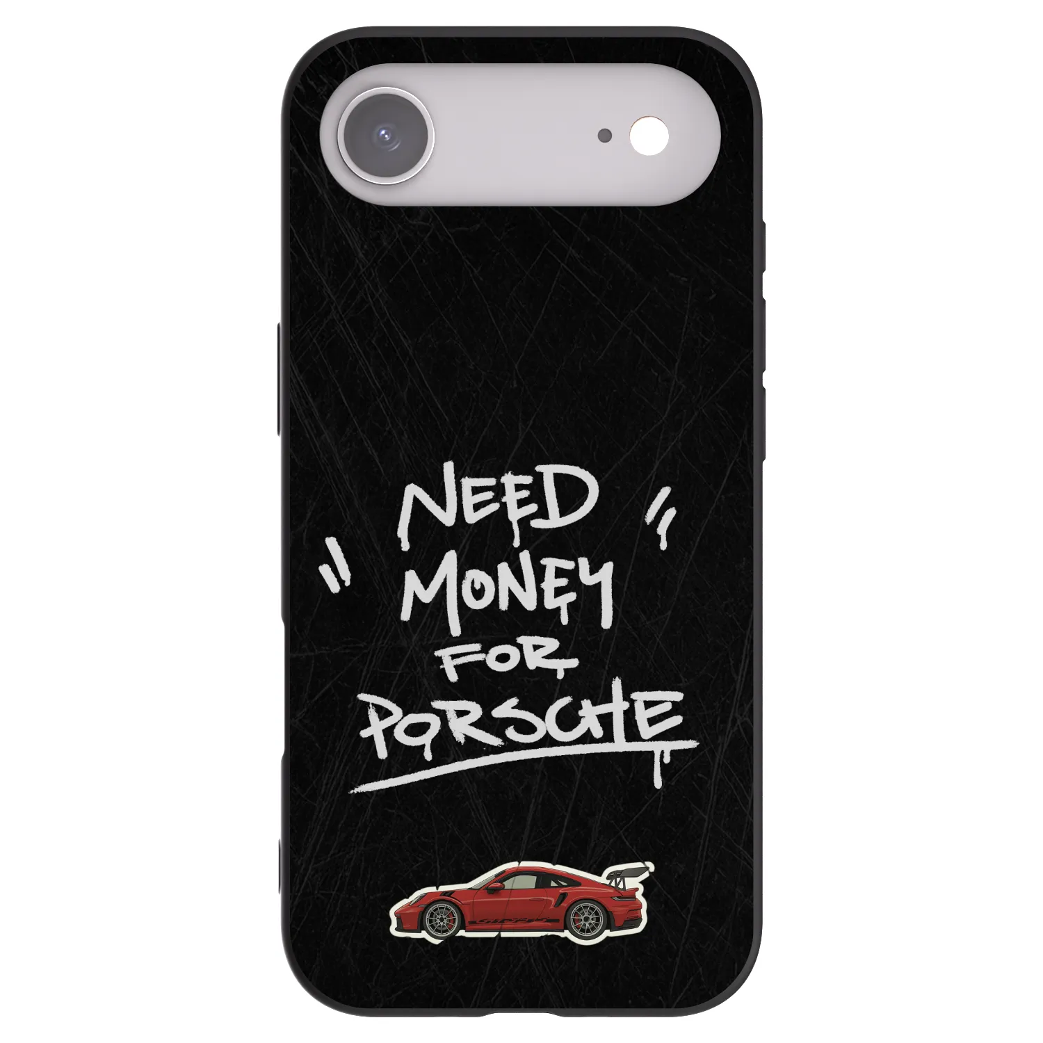 Picasee fekete szilikon tok az alábbi mobiltelefonokra Apple iPhone Air - Dark Racer