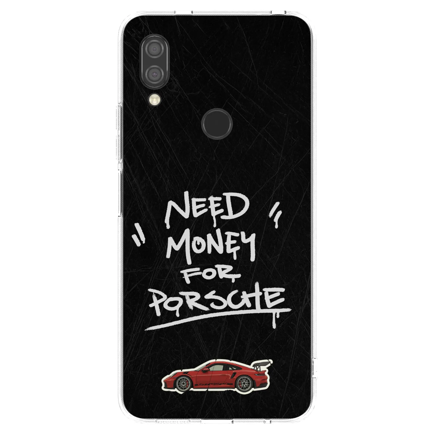 Picasee átlátszó szilikon tok az alábbi mobiltelefonokra Xiaomi Redmi 7 - Dark Racer