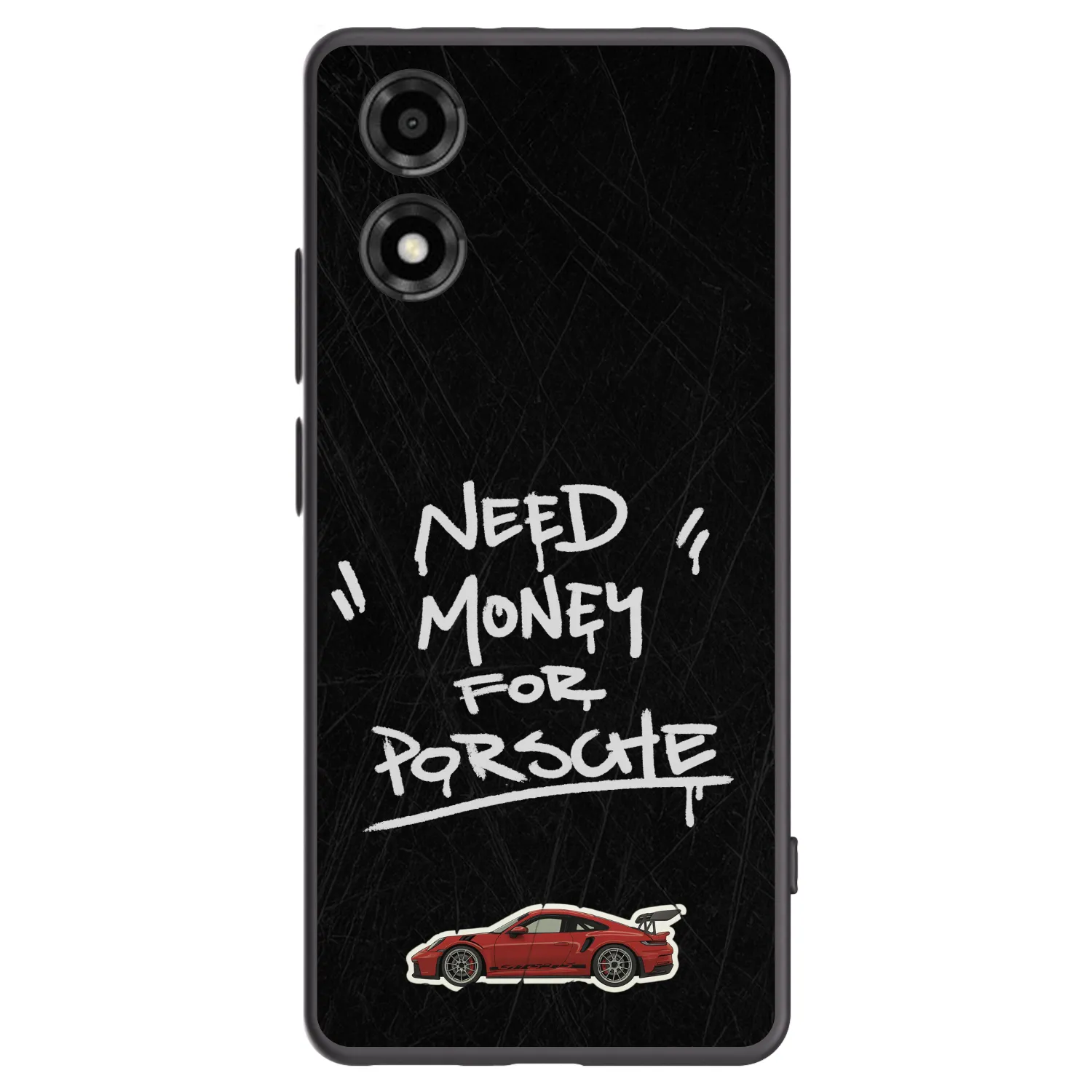 Picasee fekete szilikon tok az alábbi mobiltelefonokra Motorola Moto E14 - Dark Racer
