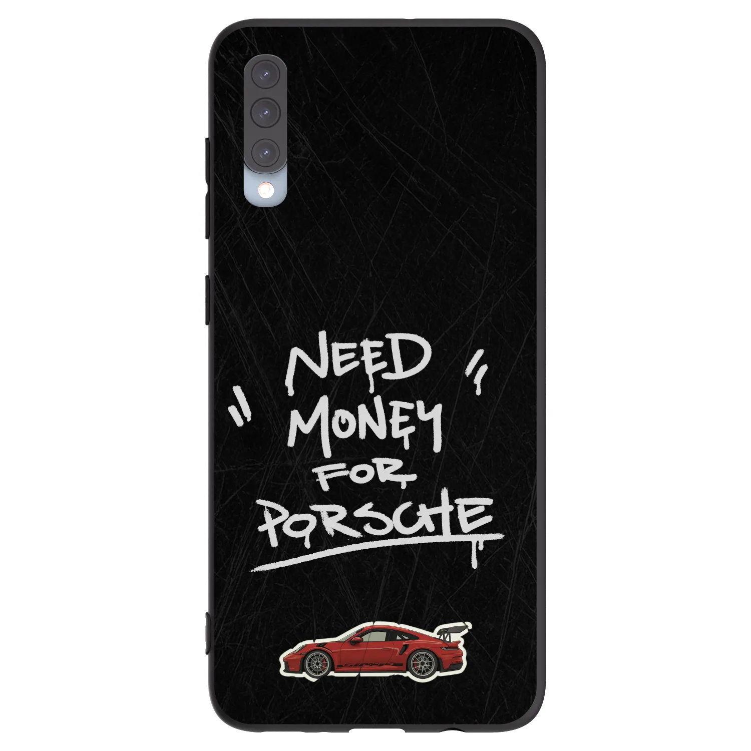 Picasee fekete szilikon tok az alábbi mobiltelefonokra Samsung Galaxy A70 A705F - Dark Racer