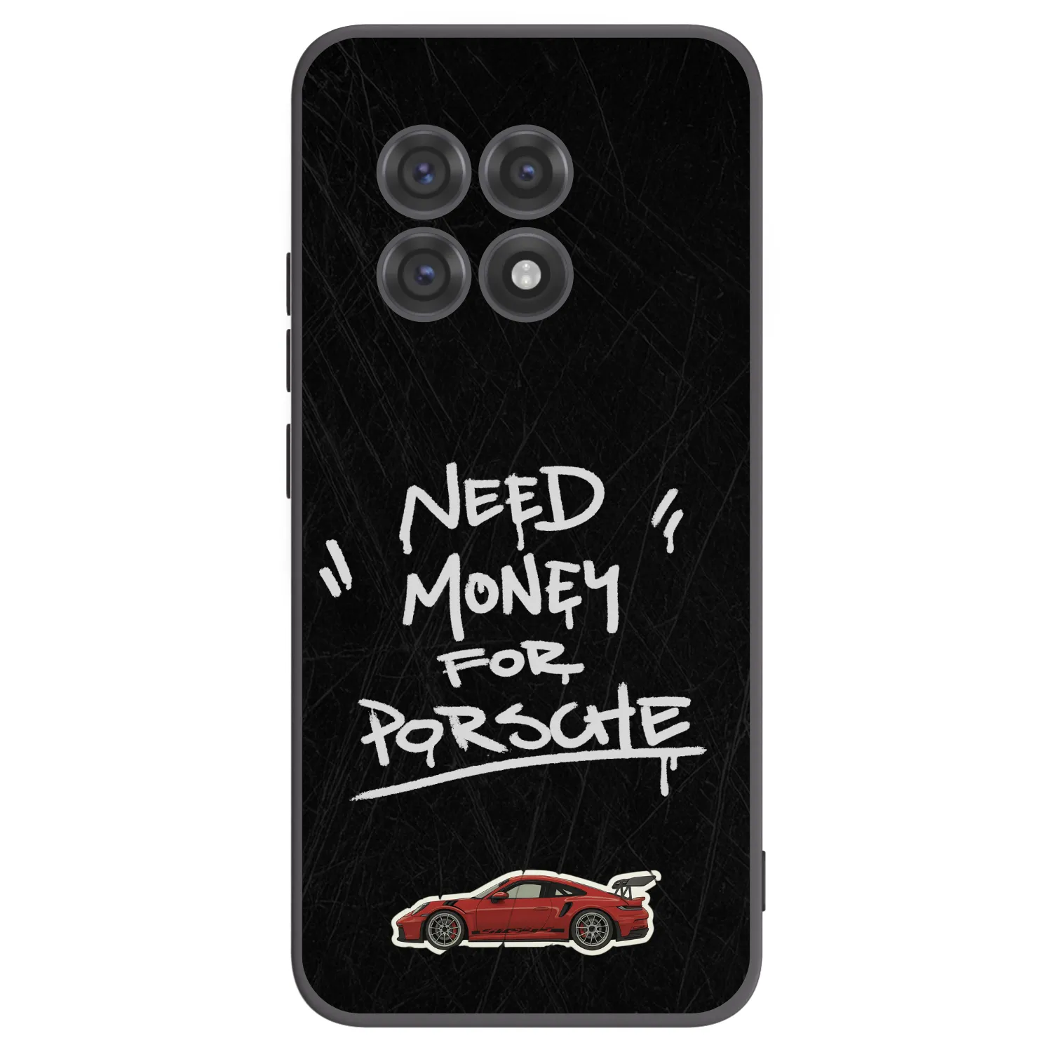 Picasee fekete szilikon tok az alábbi mobiltelefonokra OnePlus 13R 5G - Dark Racer