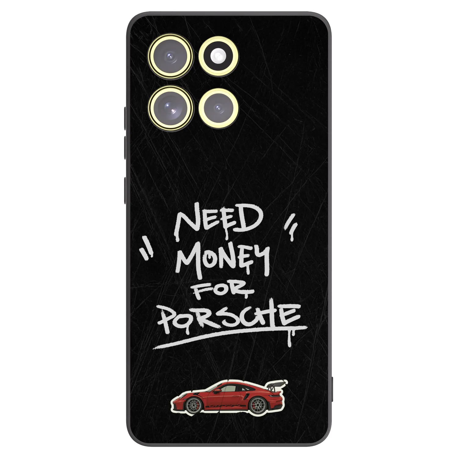 Picasee fekete szilikon tok az alábbi mobiltelefonokra Motorola Moto G86 5G - Dark Racer