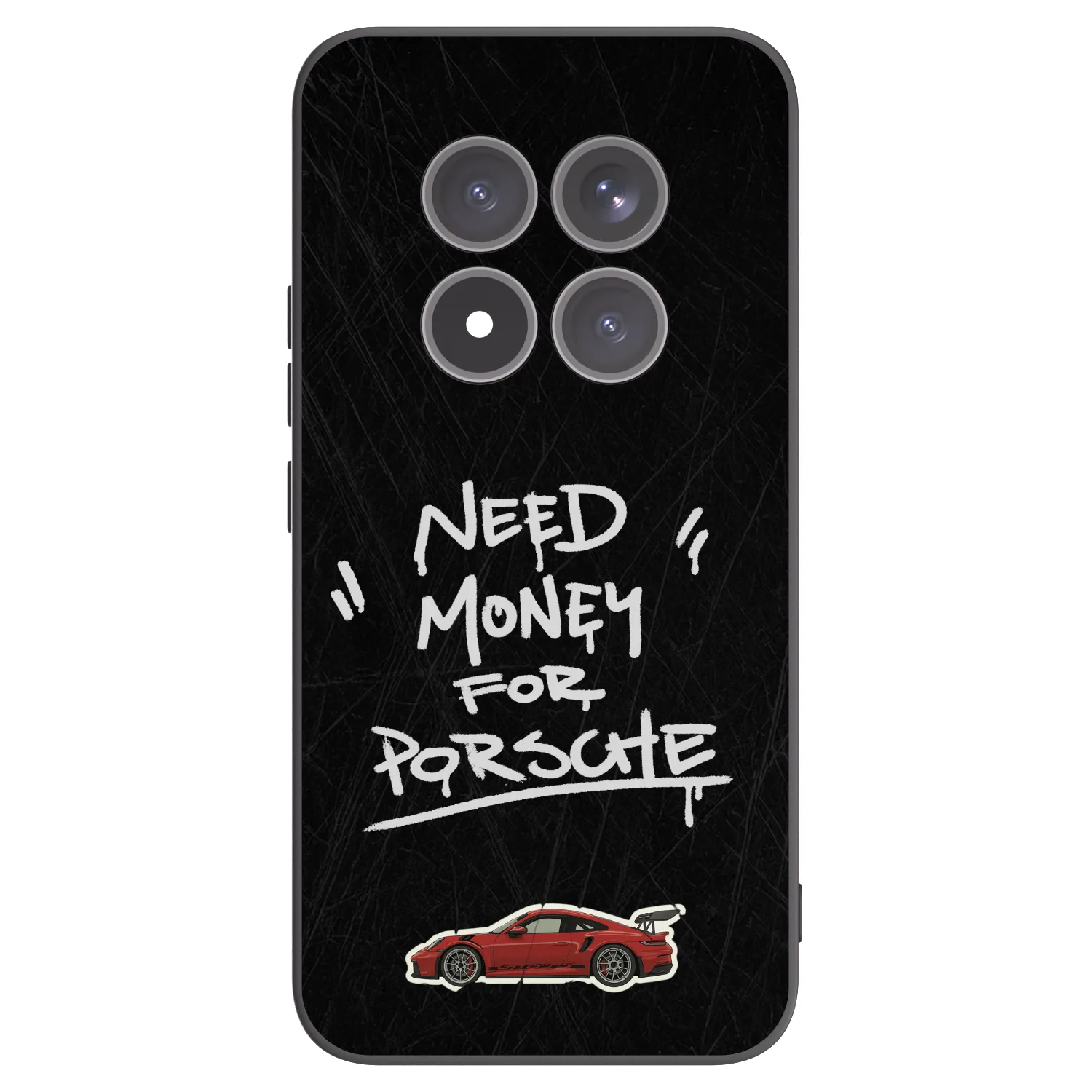 Picasee fekete szilikon tok az alábbi mobiltelefonokra Xiaomi Redmi Note 15 Pro+ - Dark Racer