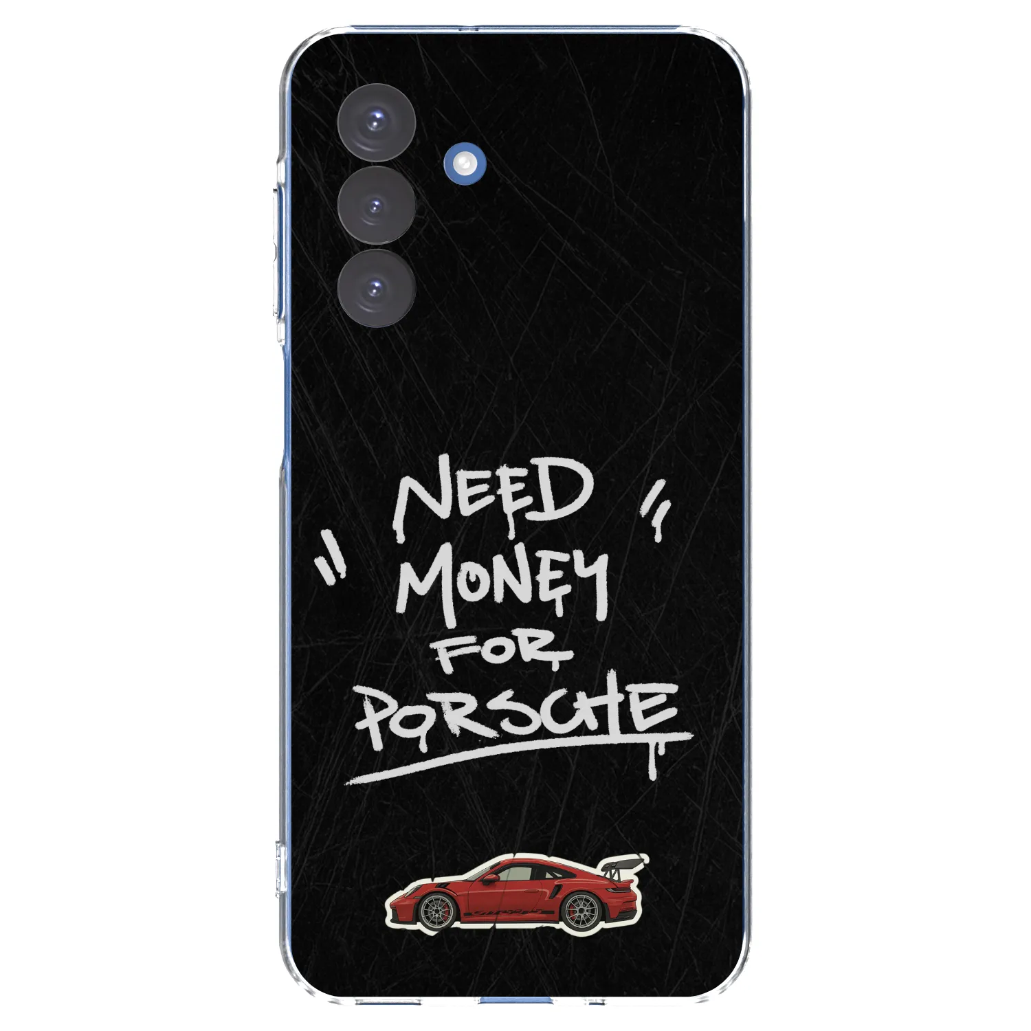 Picasee átlátszó szilikon tok az alábbi mobiltelefonokra Samsung Galaxy A17 5G - Dark Racer