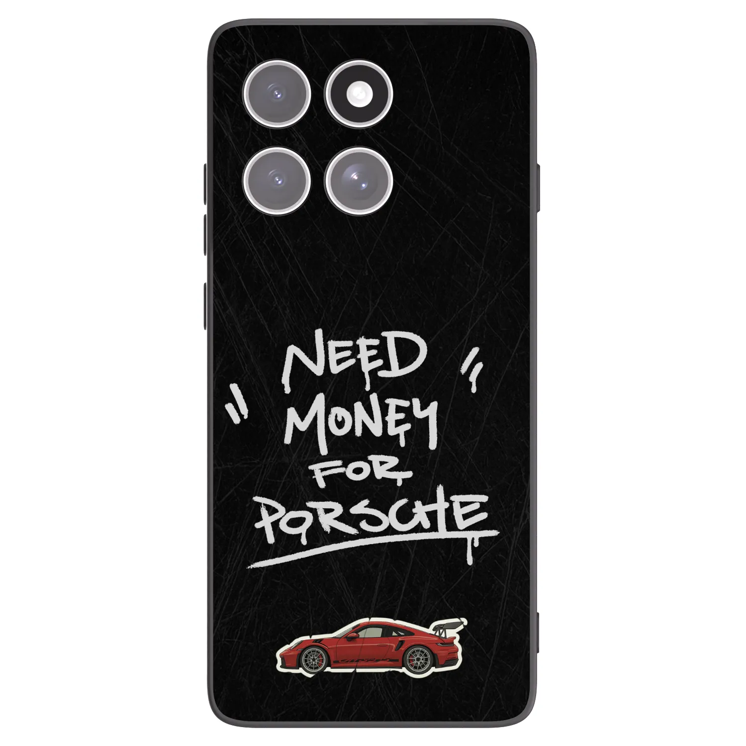 Picasee fekete szilikon tok az alábbi mobiltelefonokra Motorola Edge 60 Fusion - Dark Racer