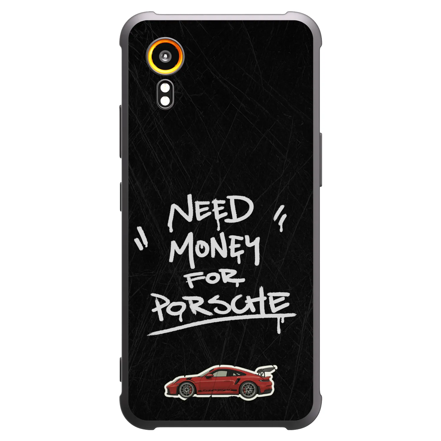 Picasee fekete szilikon tok az alábbi mobiltelefonokra Samsung Galaxy Xcover 7 - Dark Racer