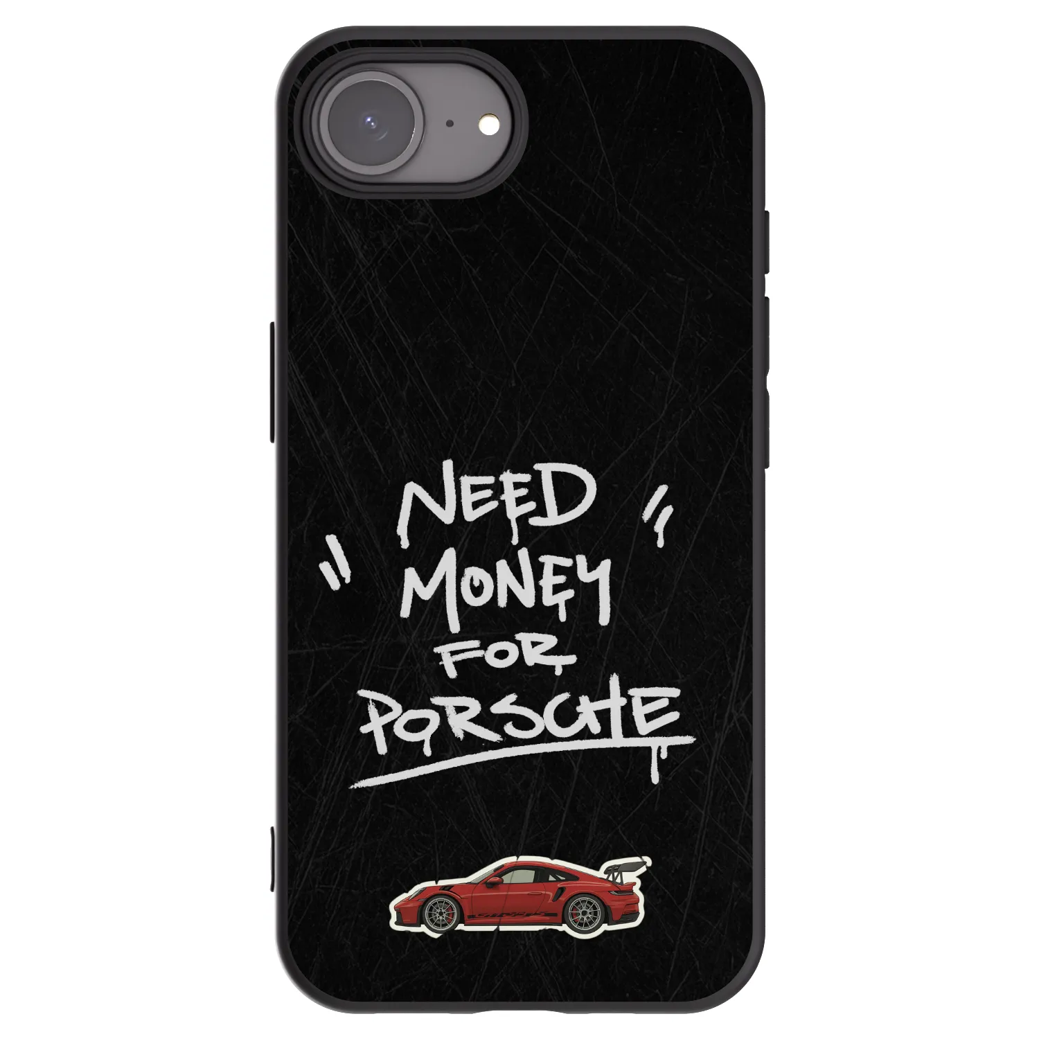 Picasee fekete szilikon tok az alábbi mobiltelefonokra Apple iPhone 17e - Dark Racer